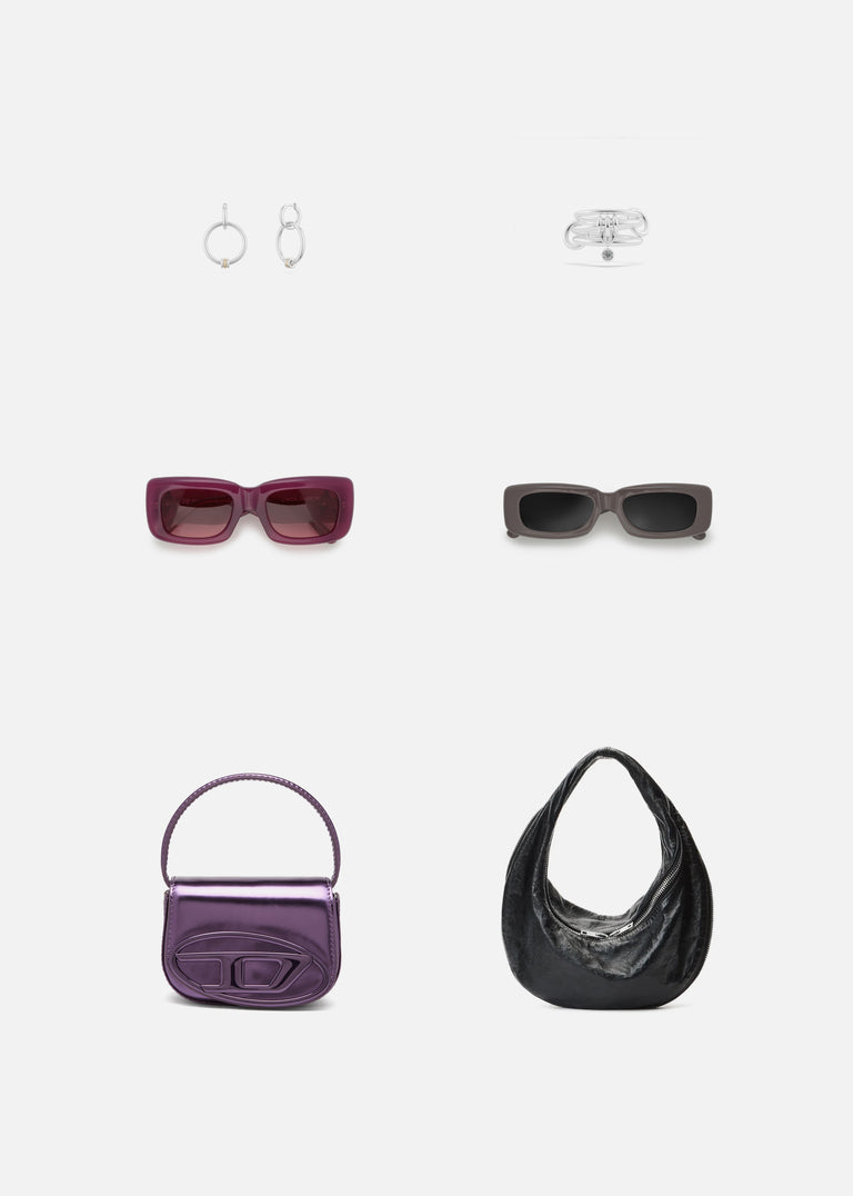 
            New women's accessories including bags, sunglasses, and jewelry.
          
