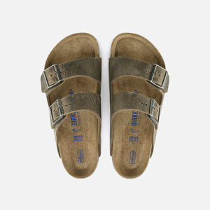 Birkenstock Arizona Soft Footbed - Oiled Leather / Faded Khaki