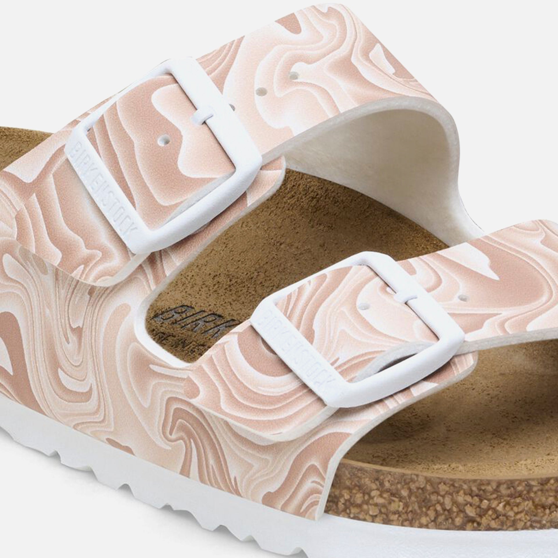 Birkenstock Arizona Birko-Flor - Marble / New Beige