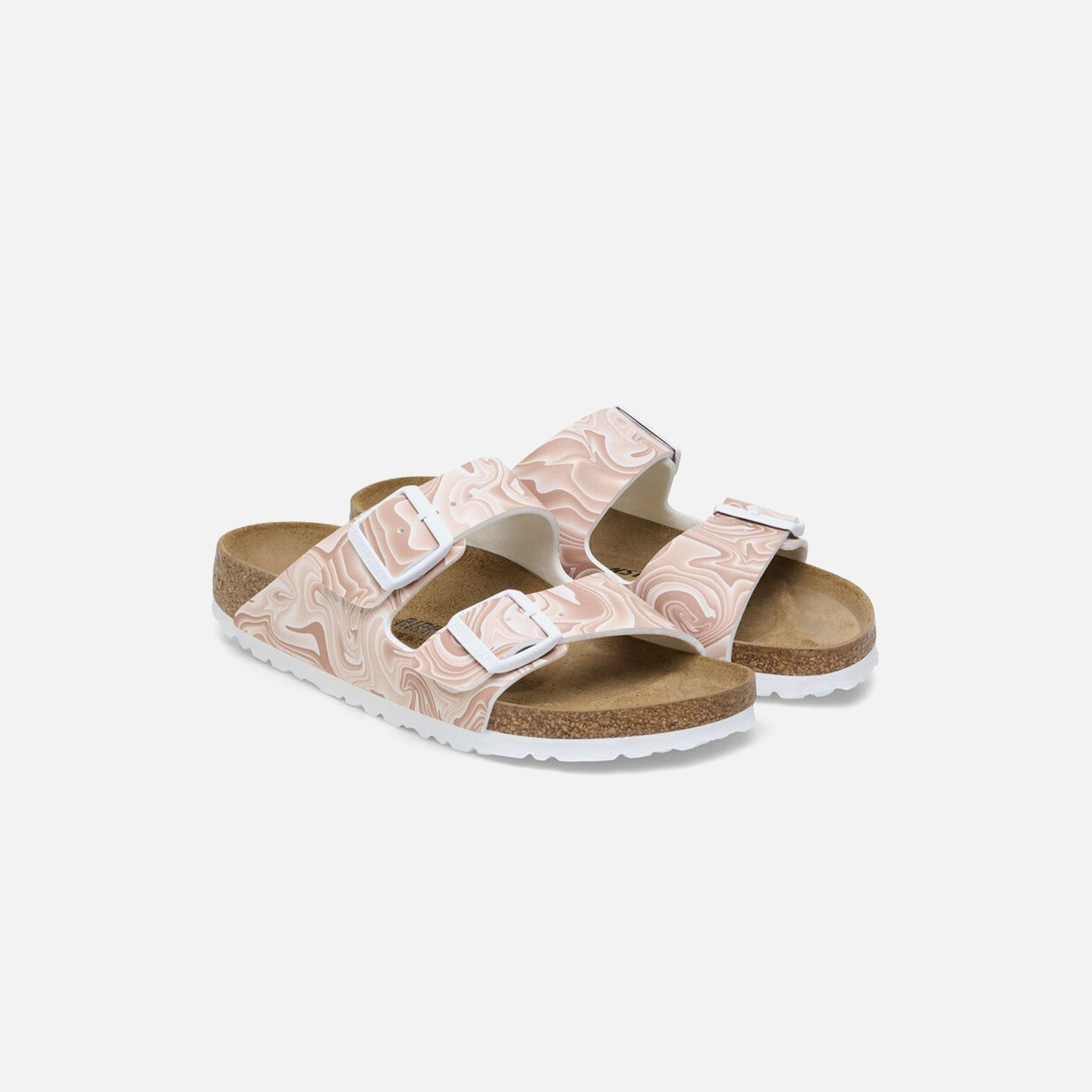 Birkenstock Arizona Birko-Flor - Marble / New Beige