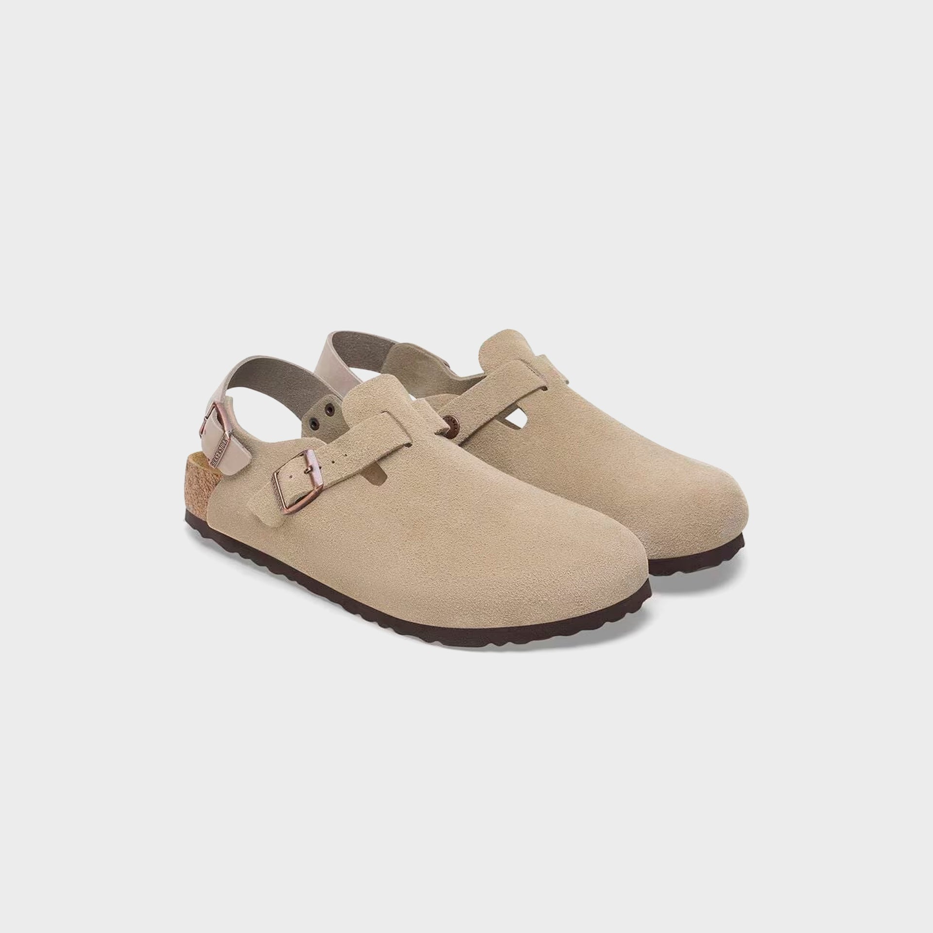 Birkenstock WMNS Tokio Suede - Taupe