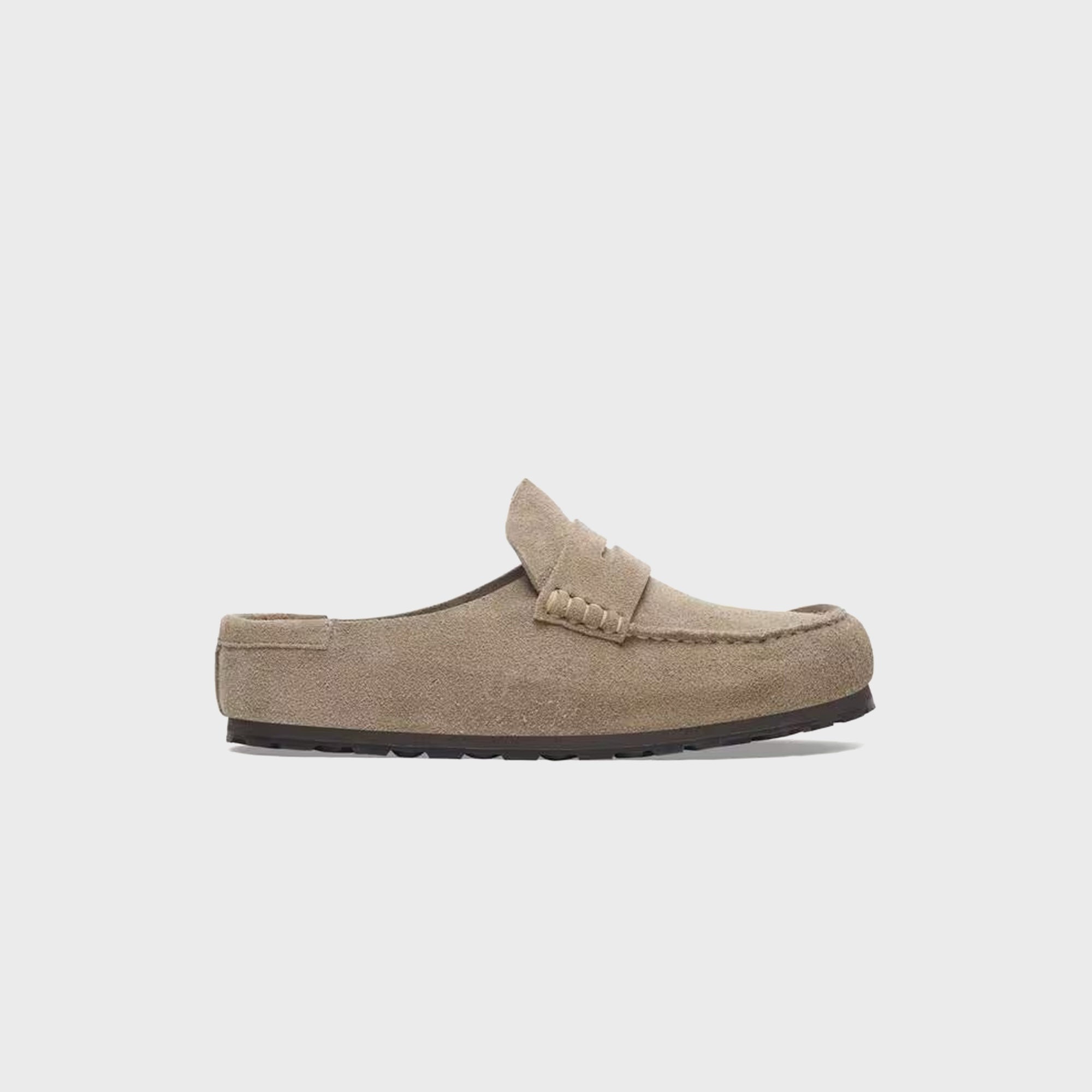 靴 BIRKENSTOCK NAPLES TAUPE Birkenstock Naples Wrapped - Taupe – Kith