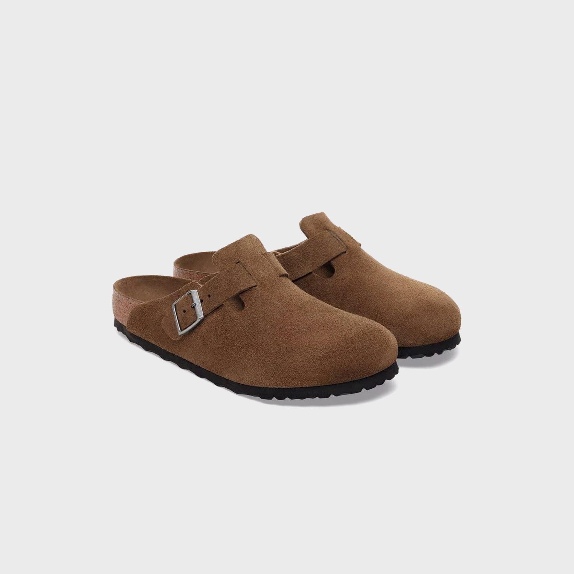 Birkenstock Boston Soft Footbed - Dark Tea