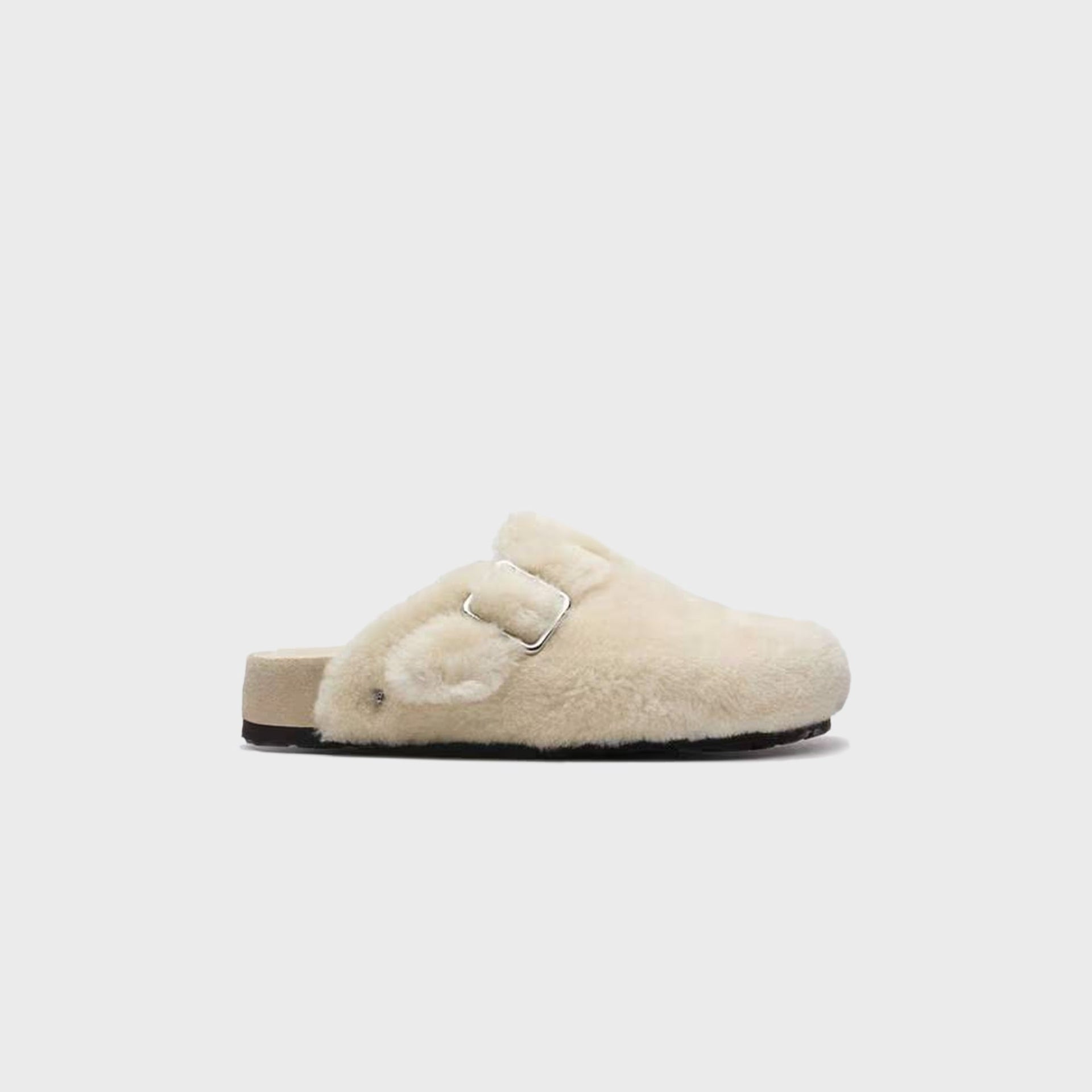 Birkenstock 1774 Boston Shearling - Cream