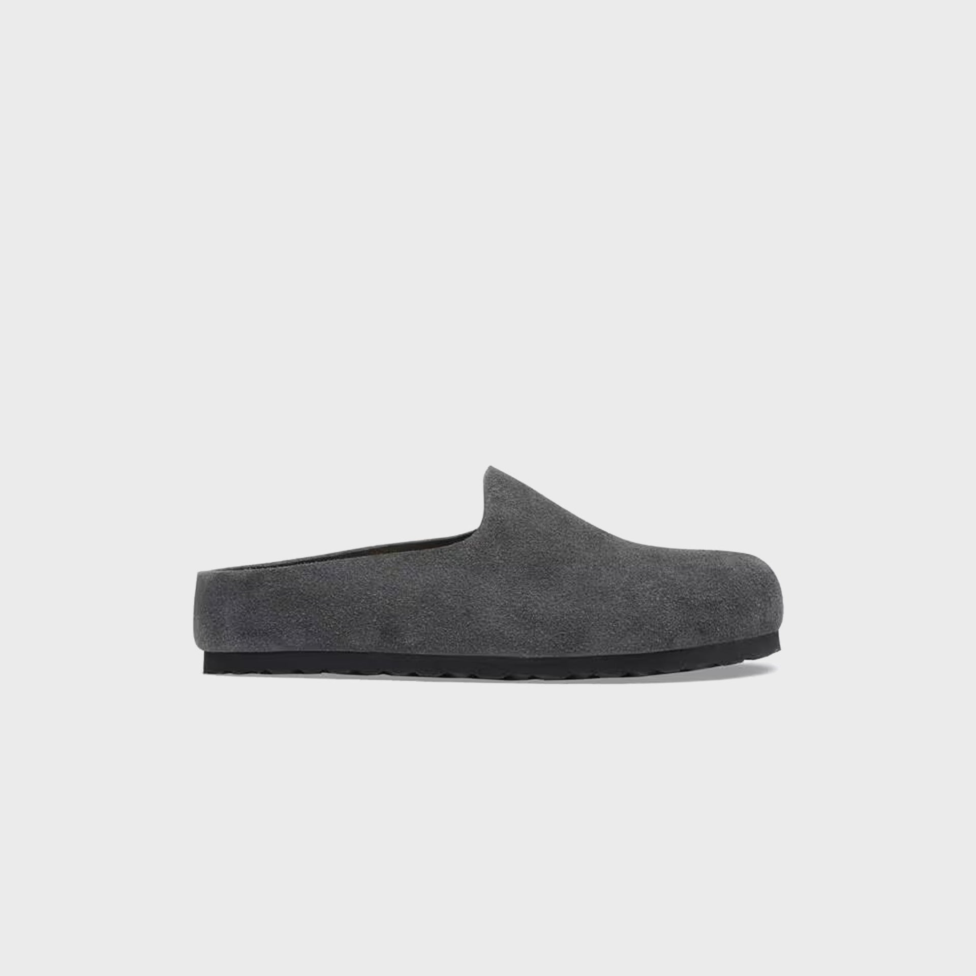 Birkenstock Amsterdam Wrapped Suede - Charcoal