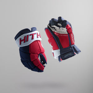 Kith & Bauer for the New York Rangers Vapor Pro Gloves (Senior) PH