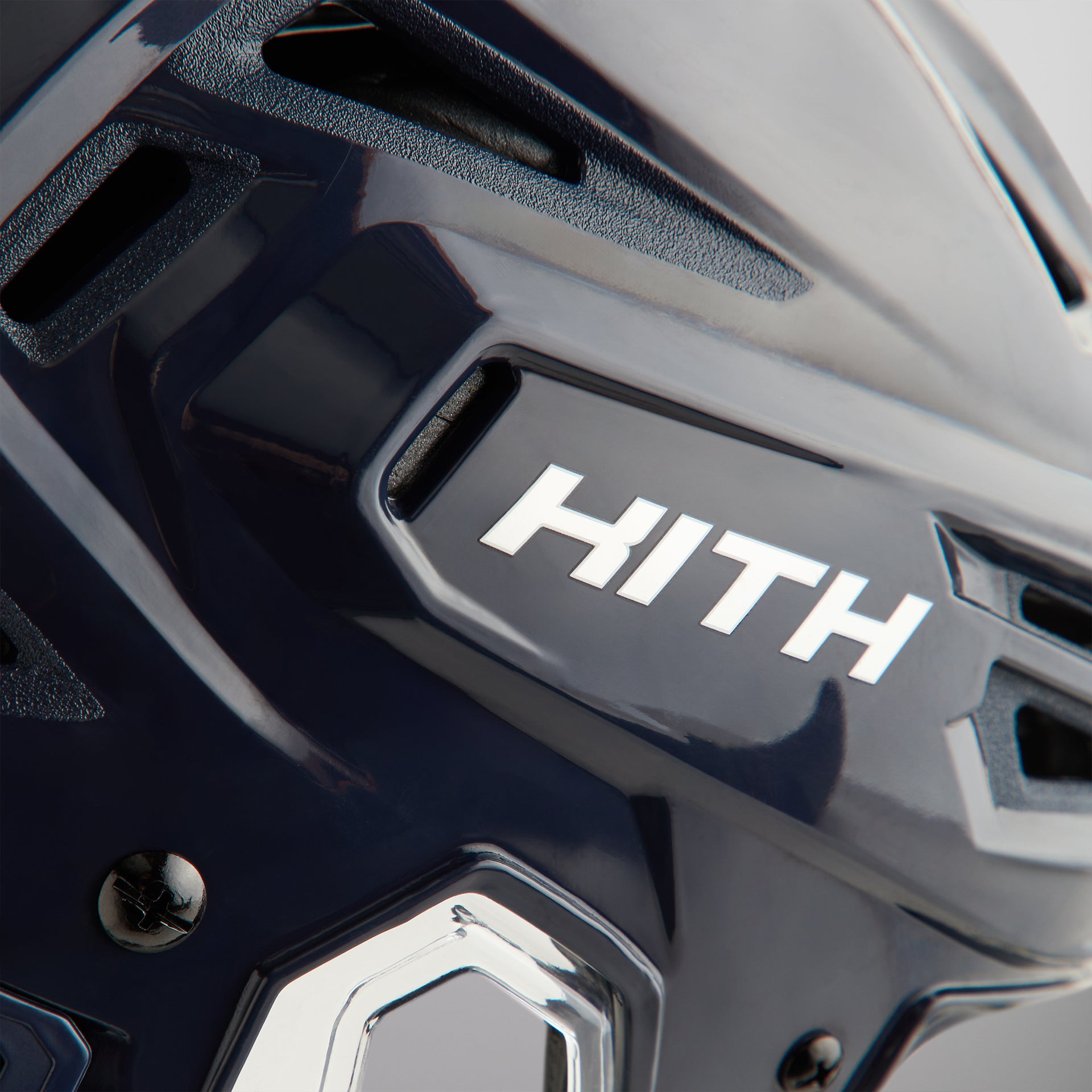 Kith & Bauer for the New York Rangers RE-AKT 155 Hockey Helmet - Navy