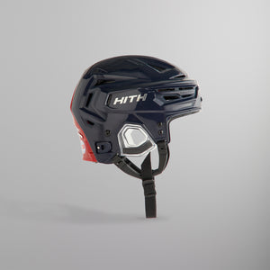 Kith & Bauer for the New York Rangers RE-AKT 55 Hockey Helmet - Navy PH