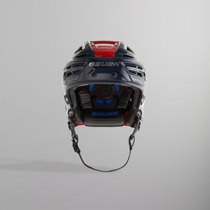 Kith & Bauer for the New York Rangers RE-AKT 55 Hockey Helmet - Navy PH