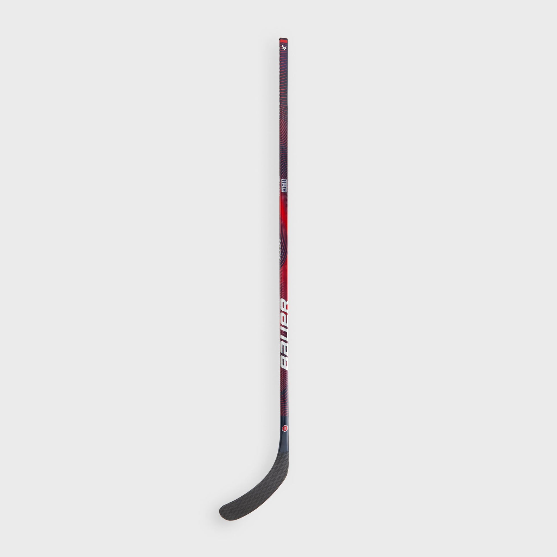 Kith & BAUER for the New York Rangers Left Handed Vapor Hyperlite 2 Stick - Red / Blue