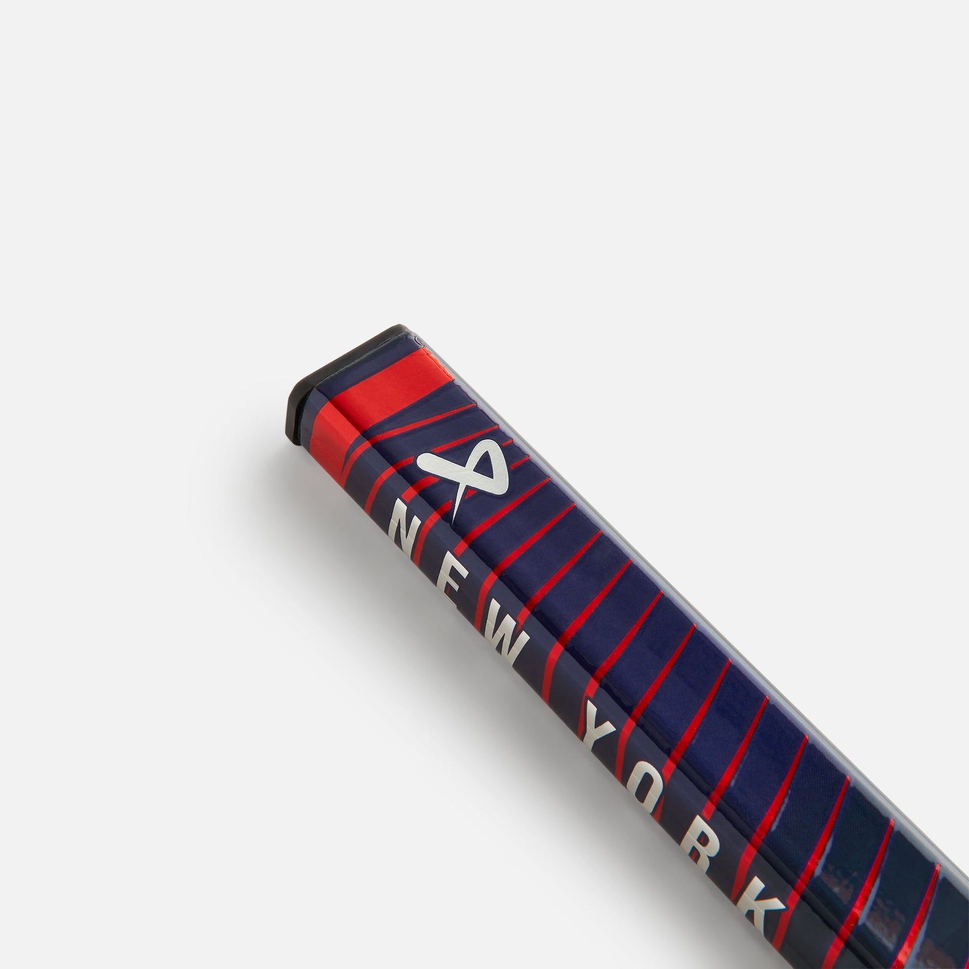 Kith & BAUER for the New York Rangers Left Handed Vapor Hyperlite 2 Stick - Red / Blue