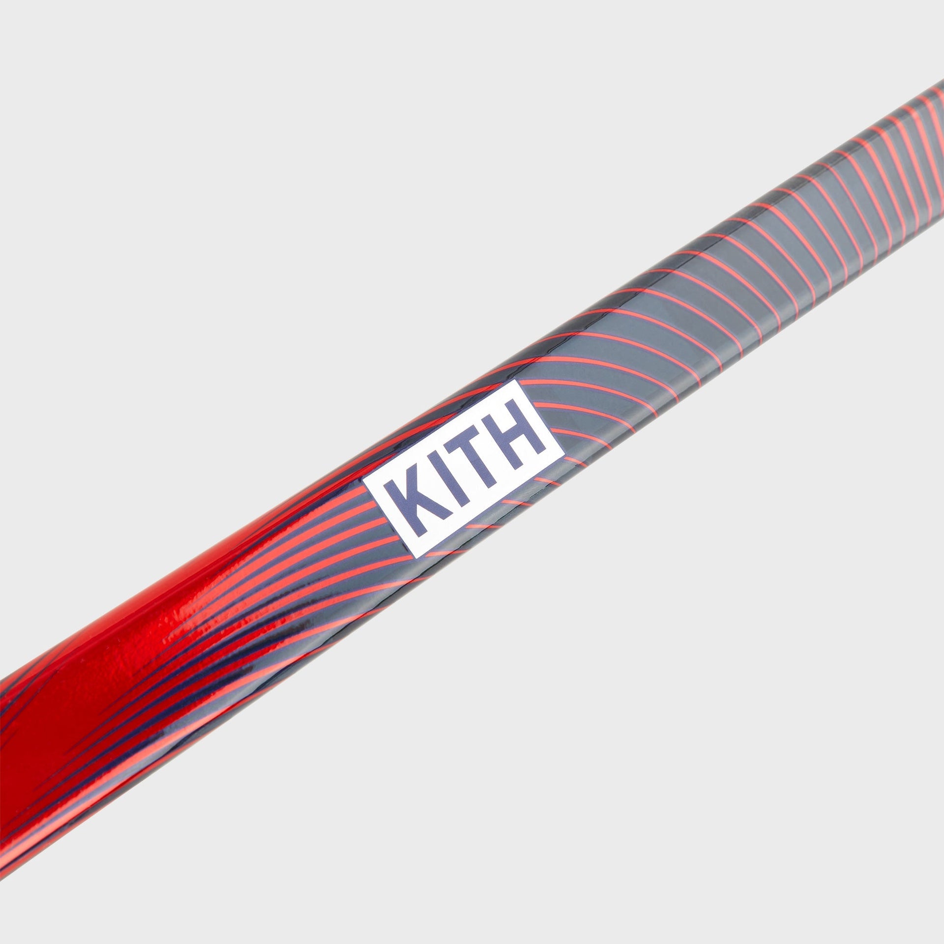 Kith & BAUER for the New York Rangers Left Handed Vapor Hyperlite 2 Stick - Red / Blue - PH