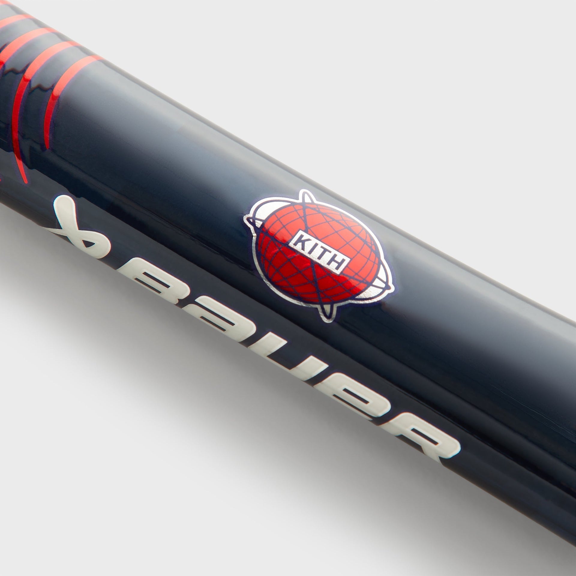 Kith & BAUER for the New York Rangers Left Handed Vapor Hyperlite 2 Stick - Red / Blue - PH