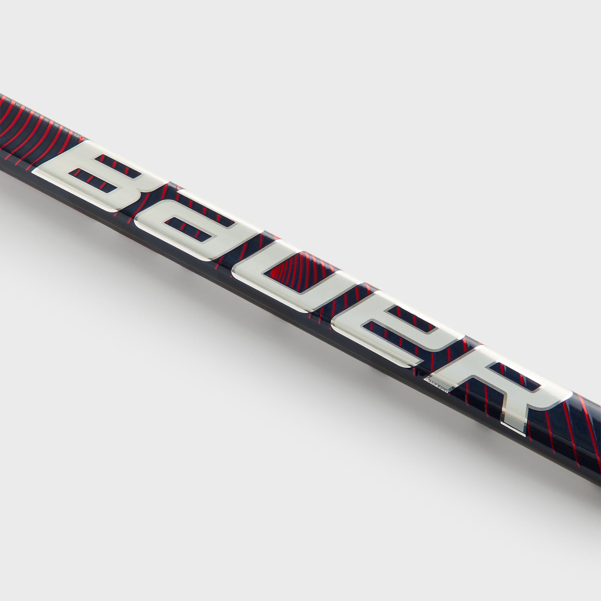 Kith & BAUER for the New York Rangers Left Handed Vapor Hyperlite 2 Stick - Red / Blue