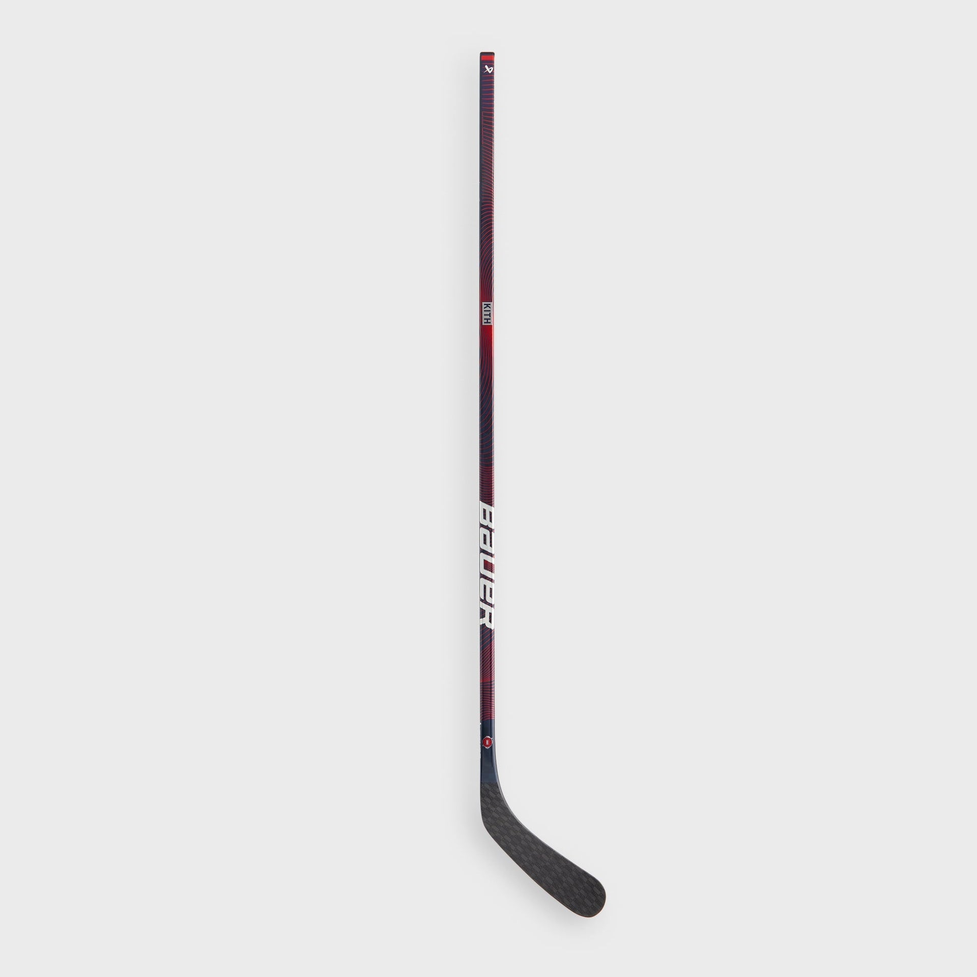Kith & BAUER for the New York Rangers Left Handed Vapor Hyperlite 2 Stick - Red / Blue - PH