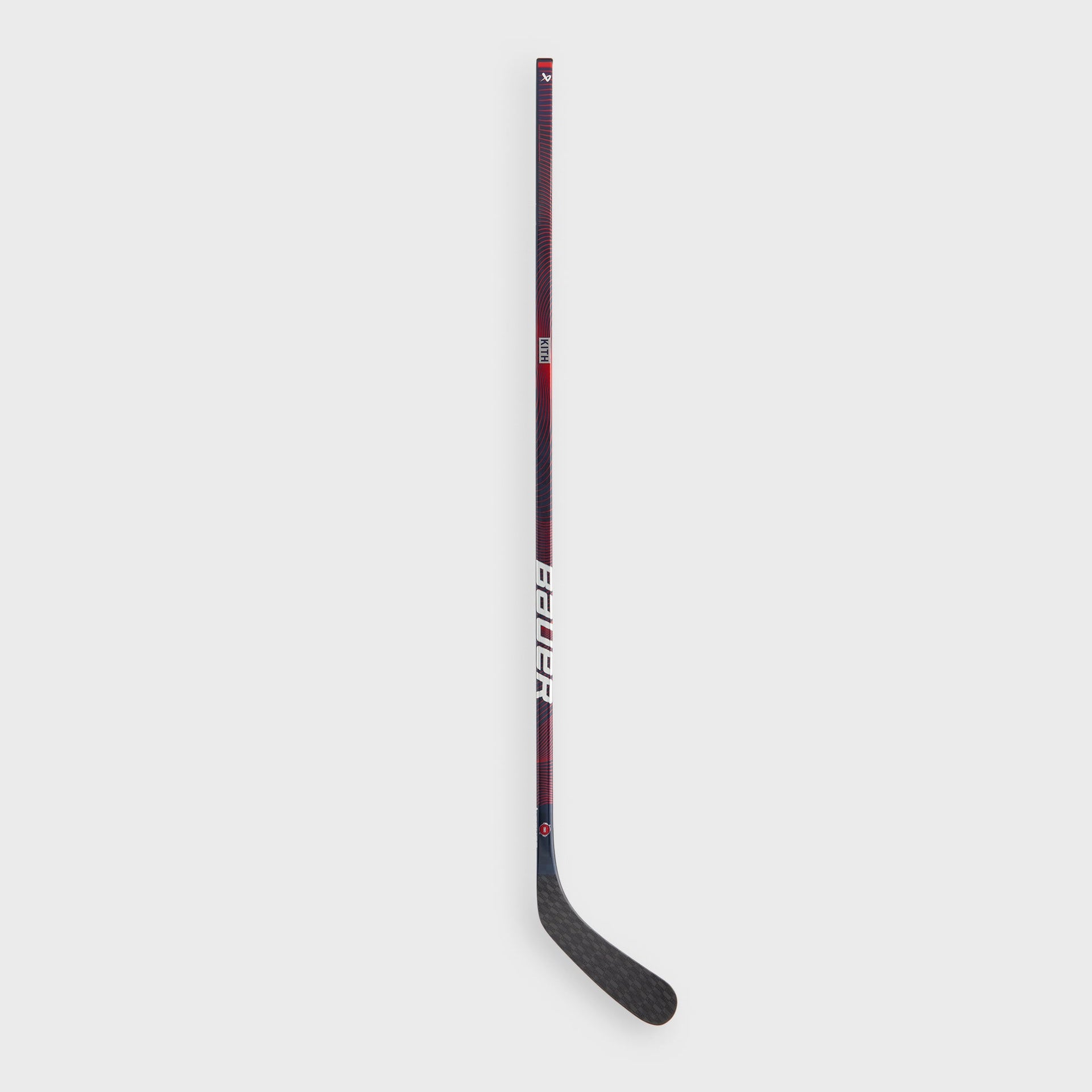 Kith & BAUER for the New York Rangers Left Handed Vapor Hyperlite 2 Stick - Red / Blue