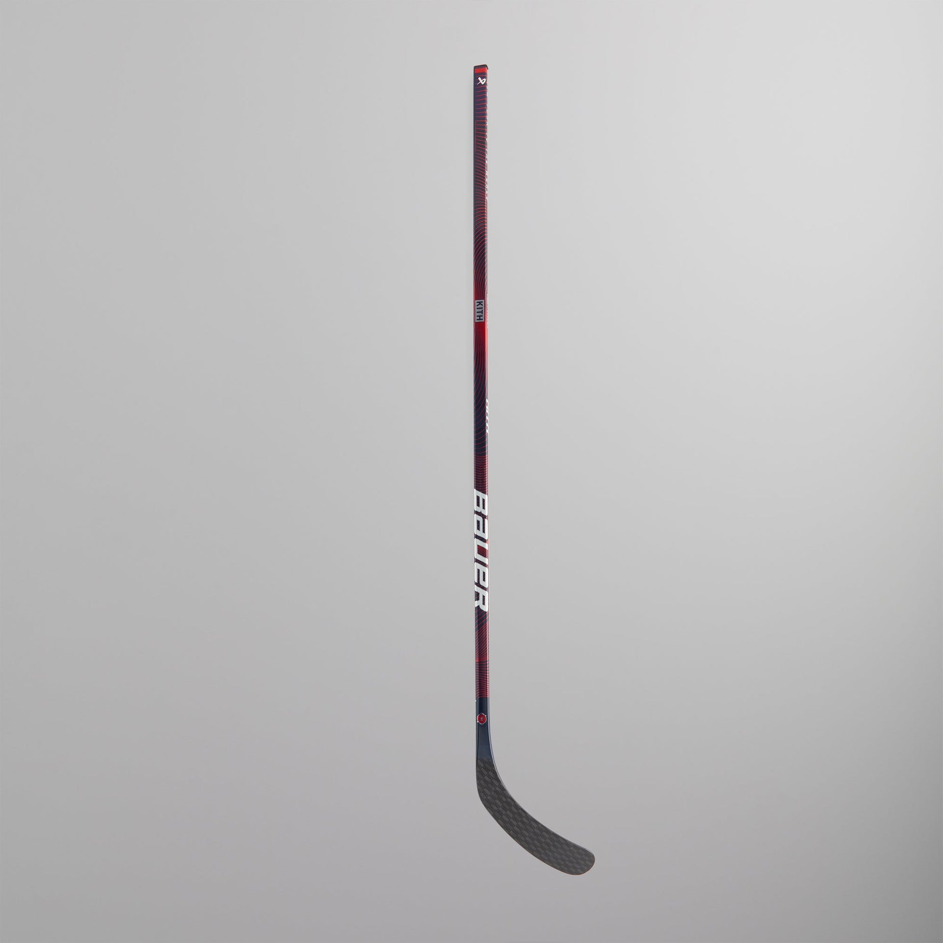Kith & BAUER for the New York Rangers Right Handed Vapor Hyperlite 2 Stick - Red / Blue - PH