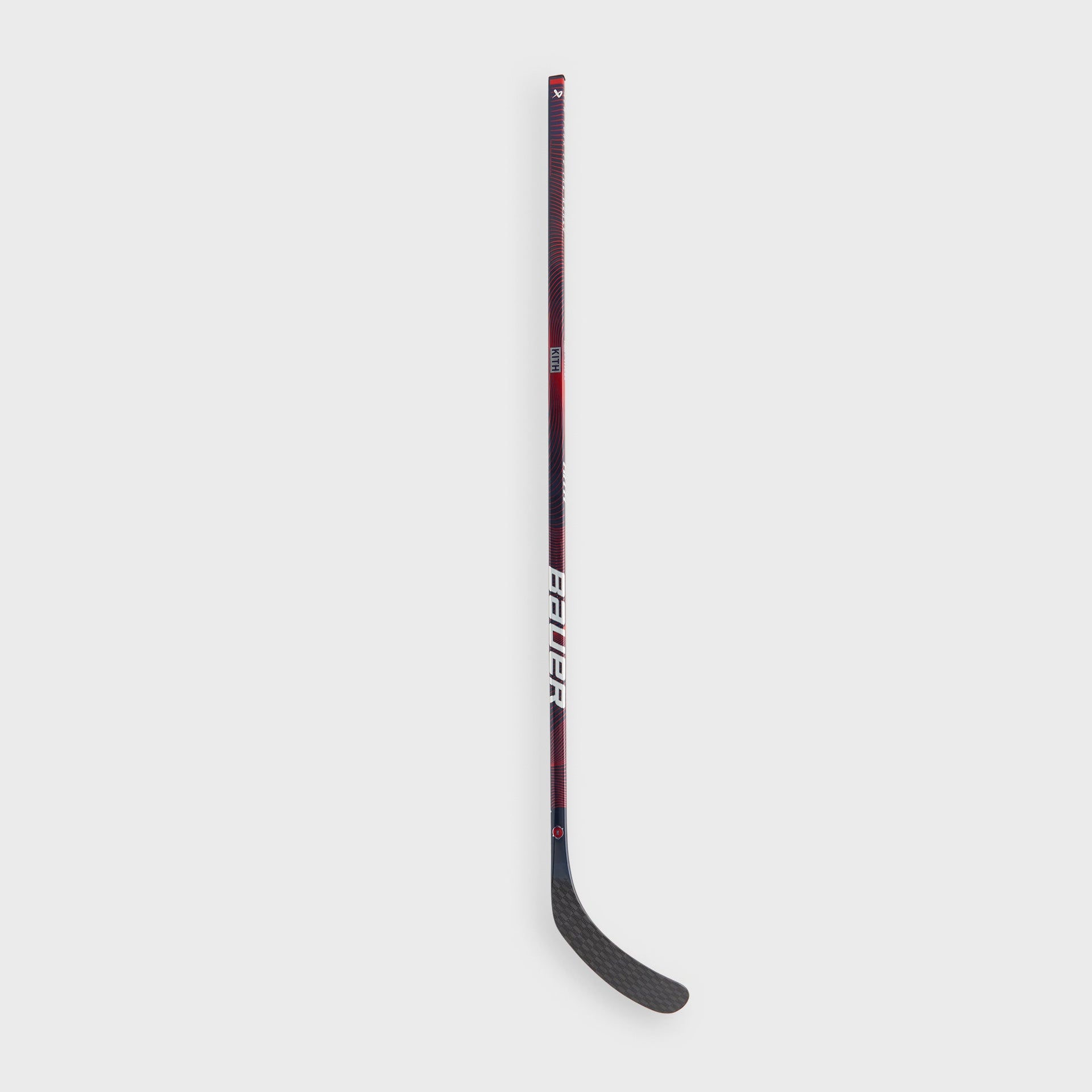 Kith & BAUER for the New York Rangers Right Handed Vapor Hyperlite 2 Stick - Red / Blue