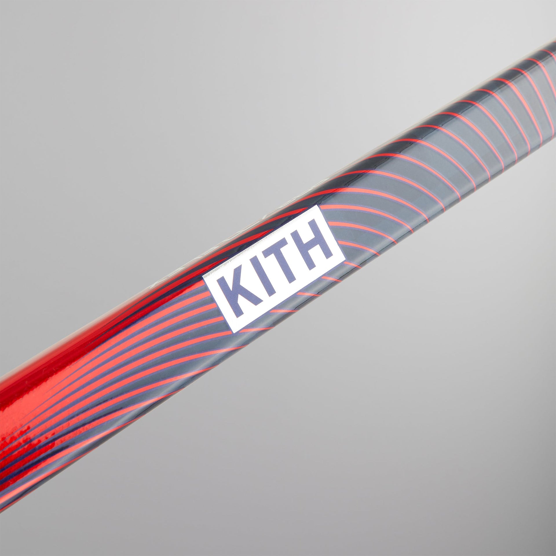 Kith & BAUER for the New York Rangers Right Handed Vapor Hyperlite 2 Stick - Red / Blue - PH