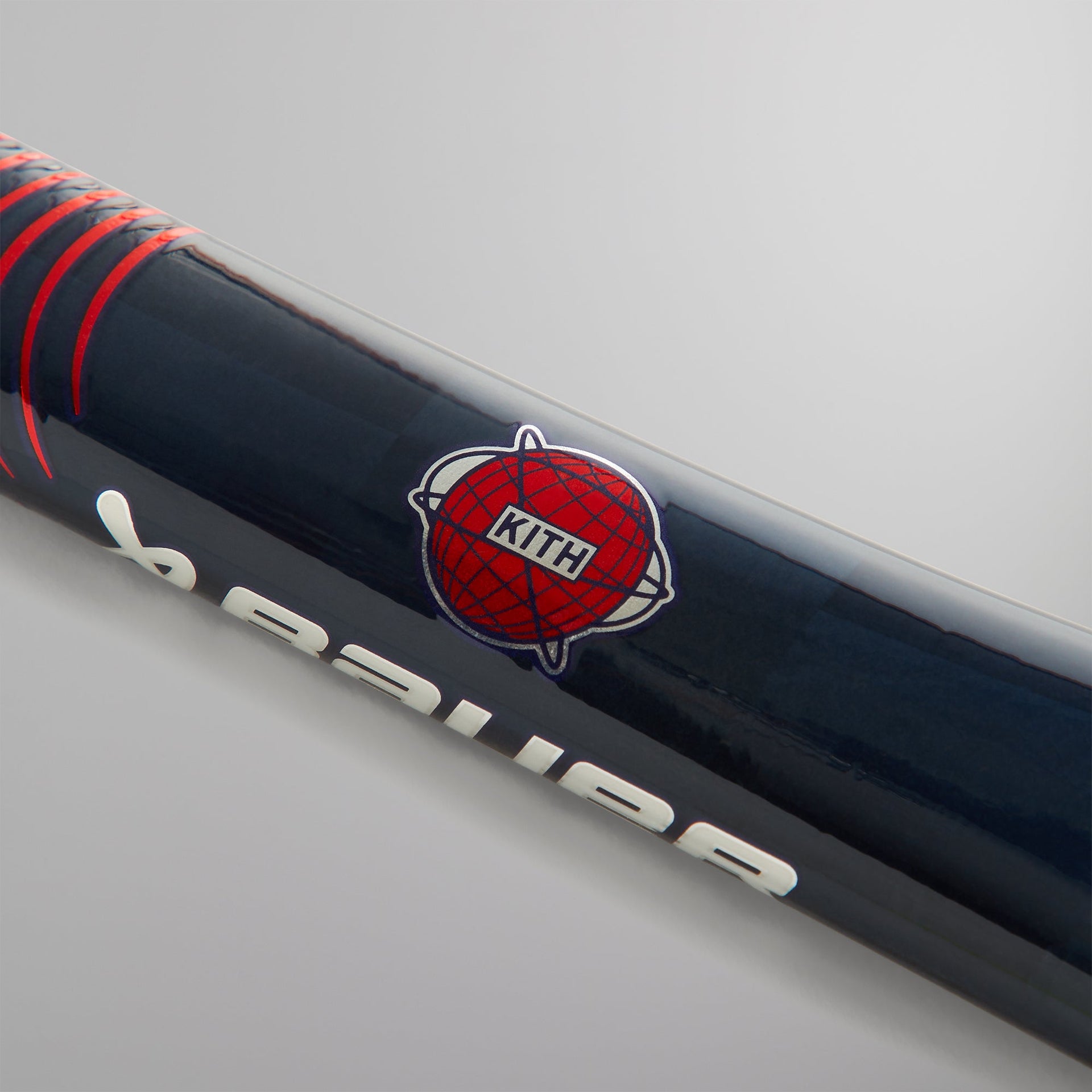 Kith & BAUER for the New York Rangers Right Handed Vapor Hyperlite 2 Stick - Red / Blue - PH