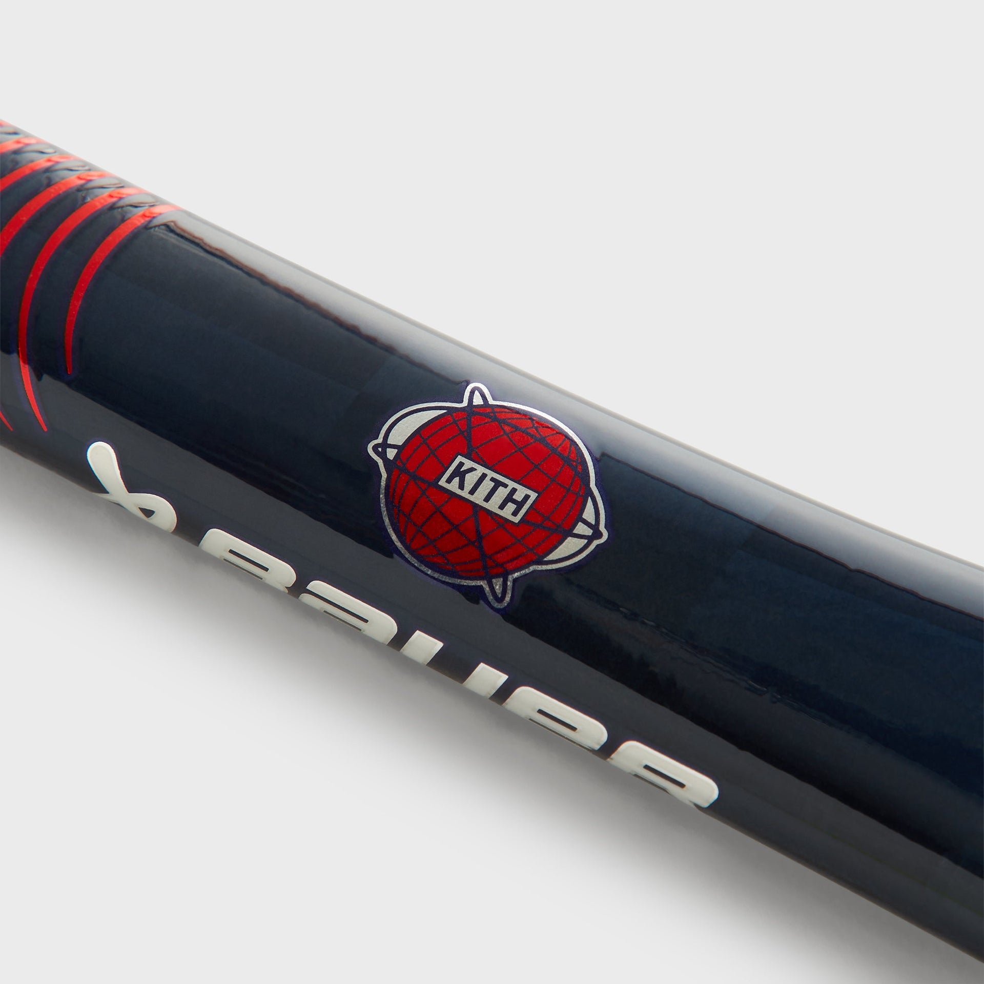 Kith & BAUER for the New York Rangers Right Handed Vapor Hyperlite 2 Stick - Red / Blue