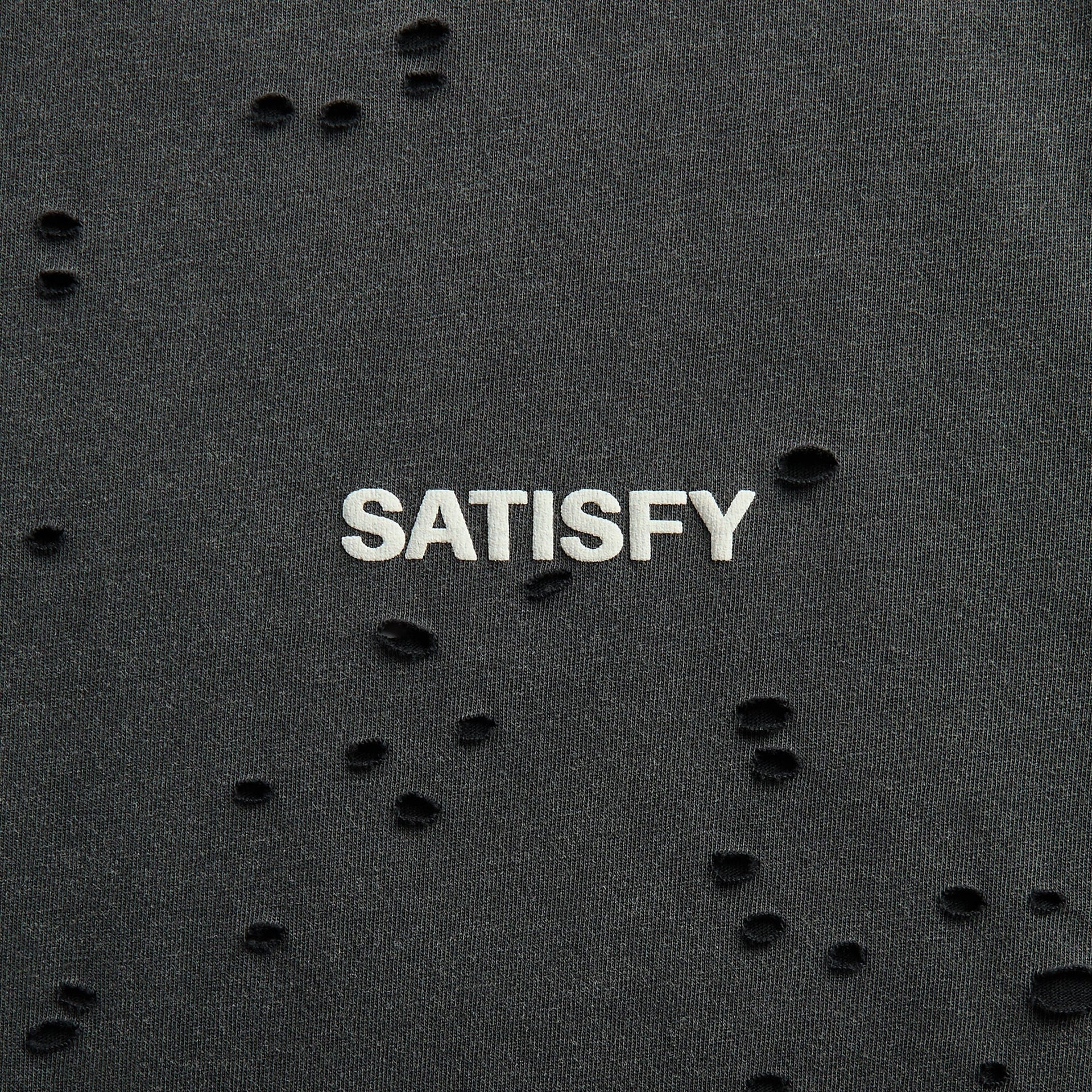 Satisfy MothTech™ Tee - Aged Black