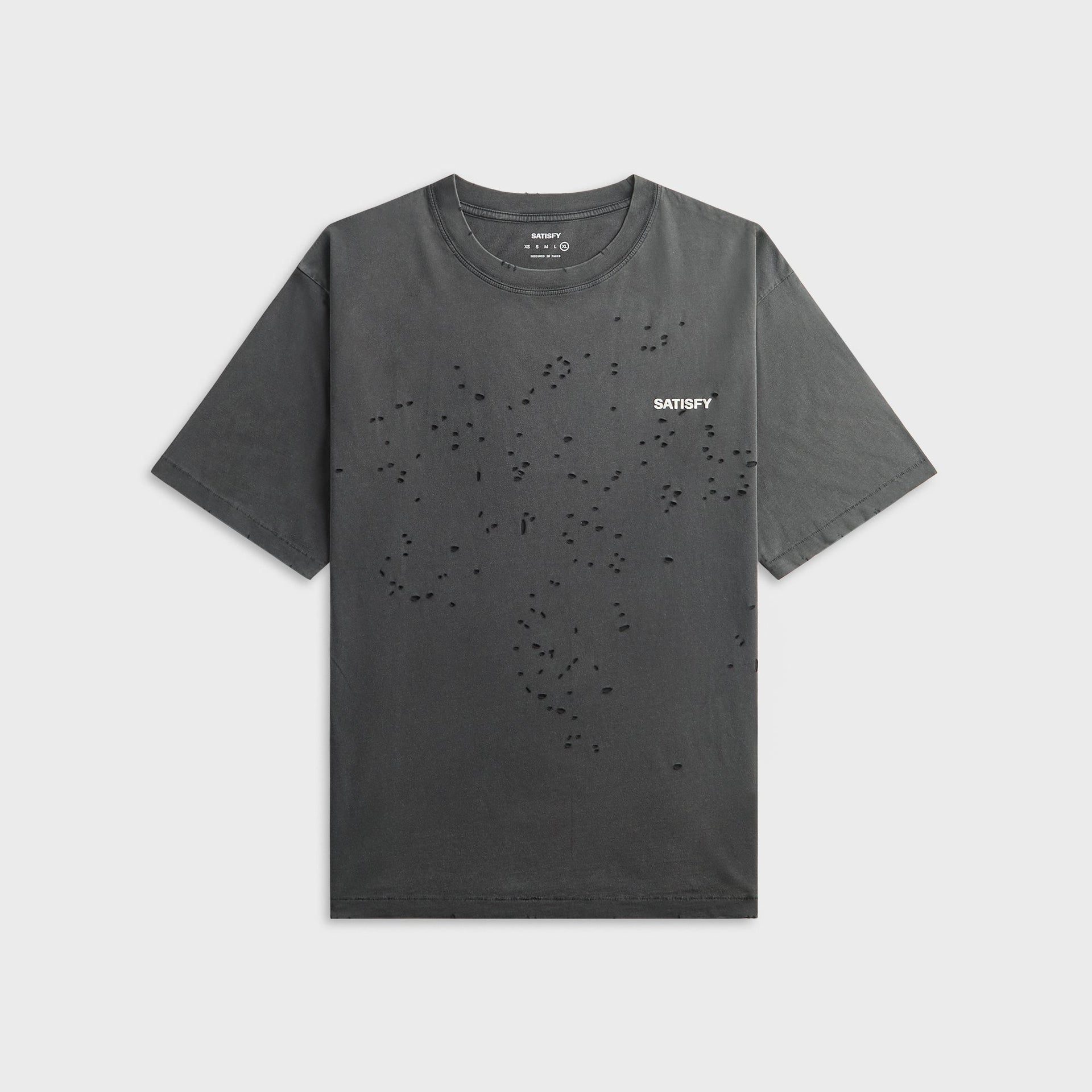 Satisfy MothTech™ Tee - Aged Black