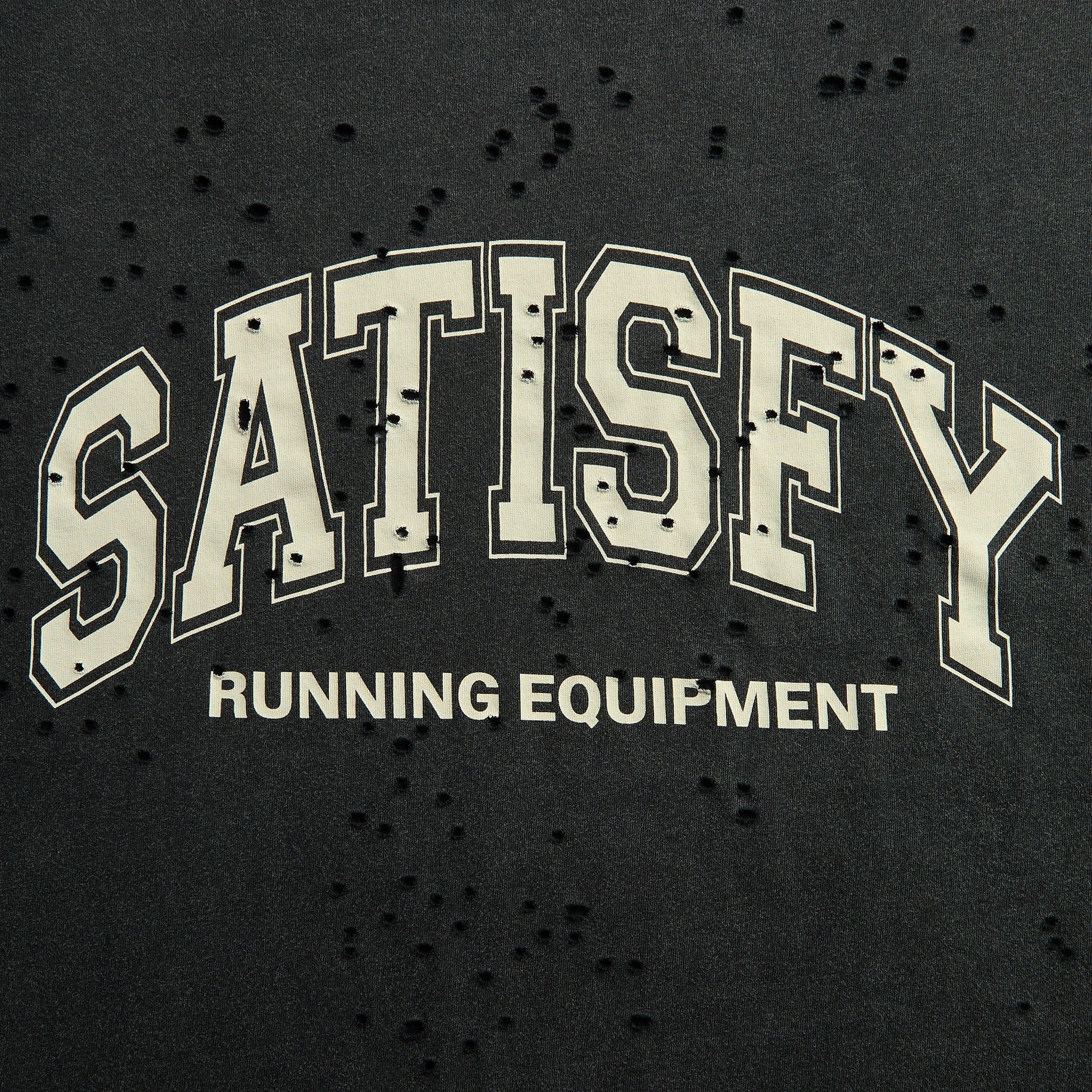 Satisfy MothTech™ Tee - Aged Black