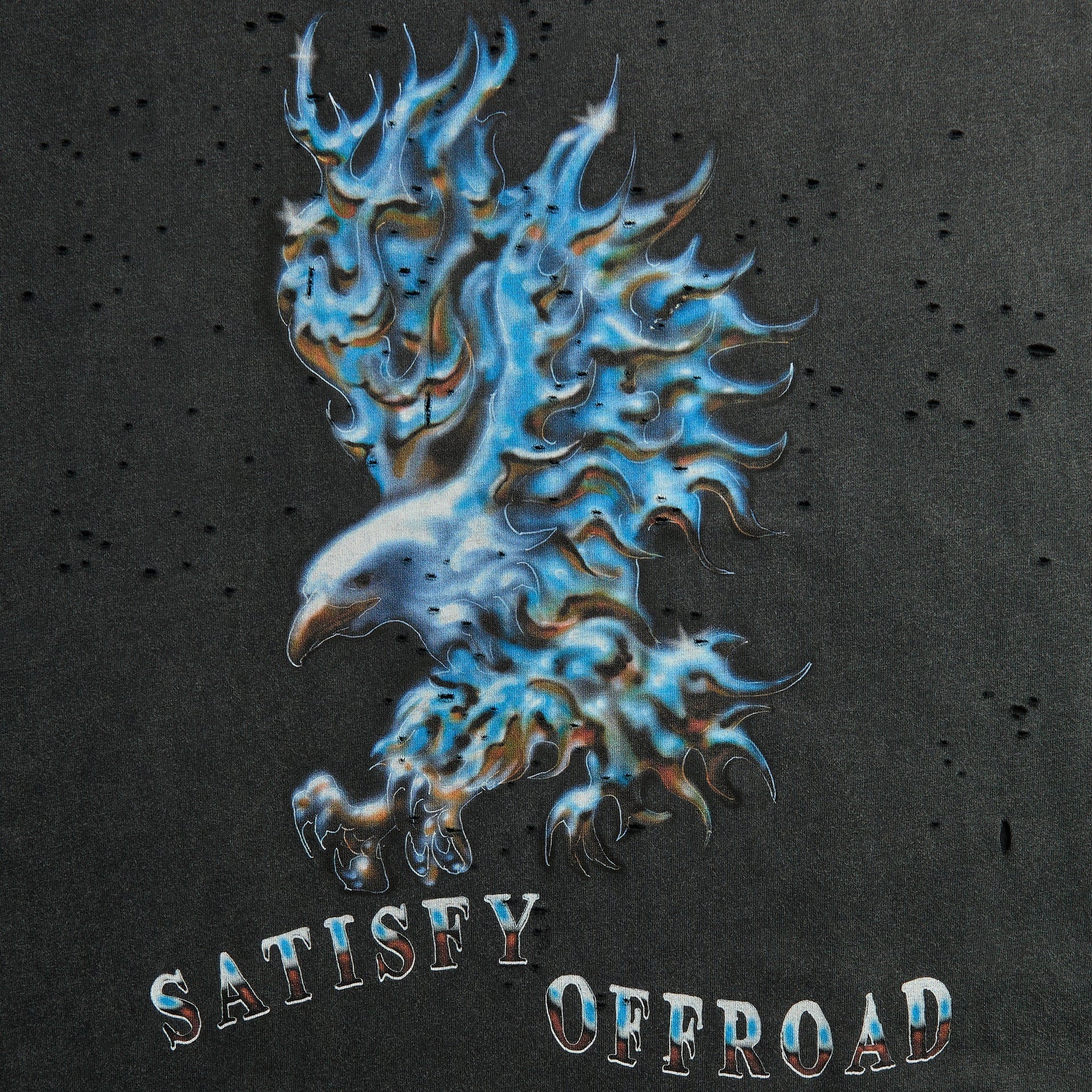 Satisfy MothTech™ Tee - Aged Black