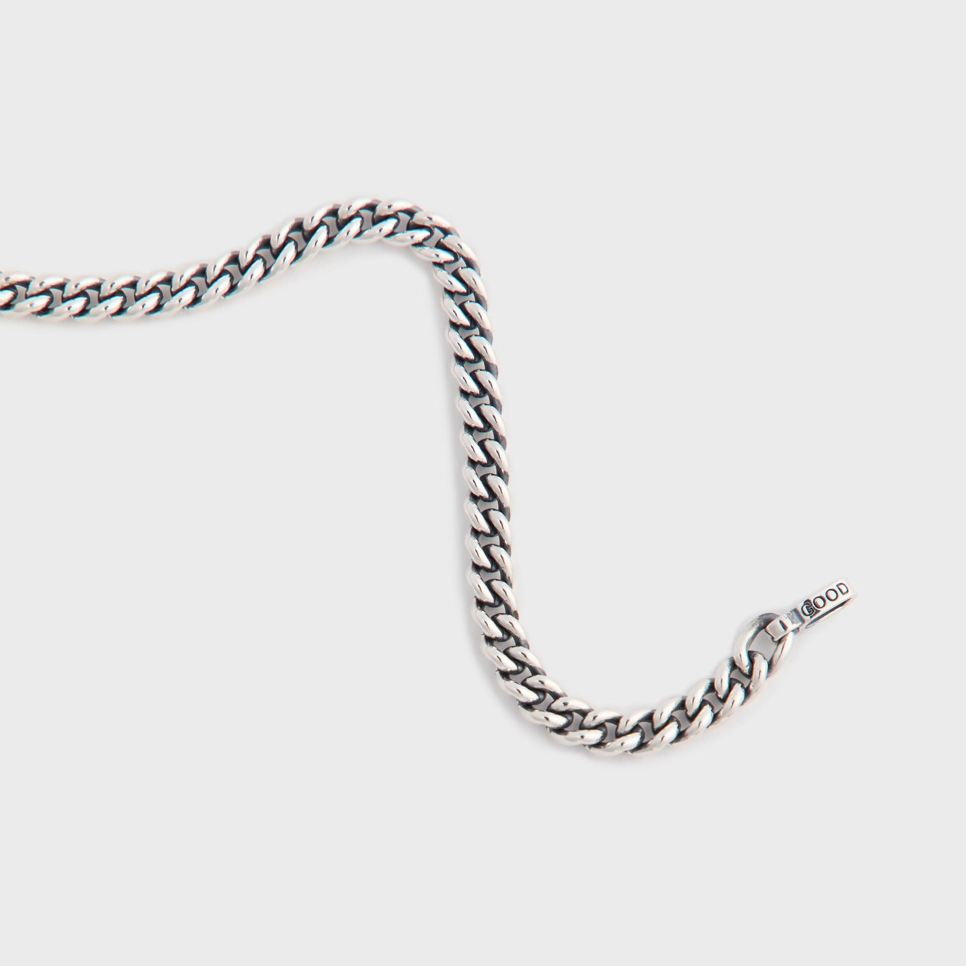 GOOD ART HLYWD Curb Chain Bracelet - Silver