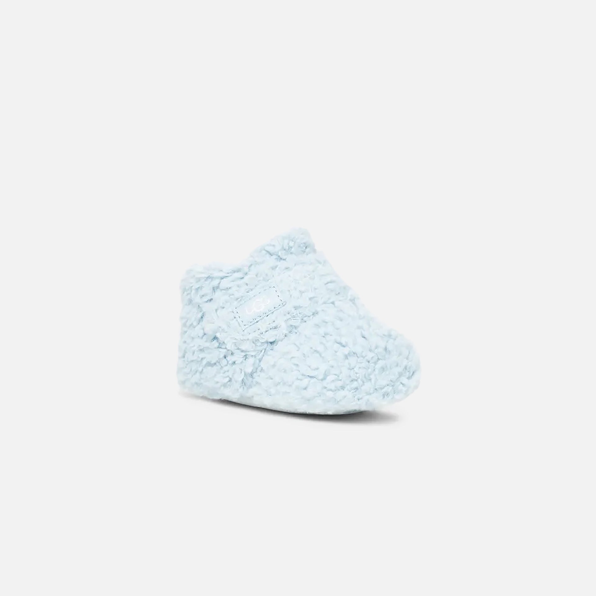 UGG Baby Bixbee - Sky Blue Curly Faux Fur