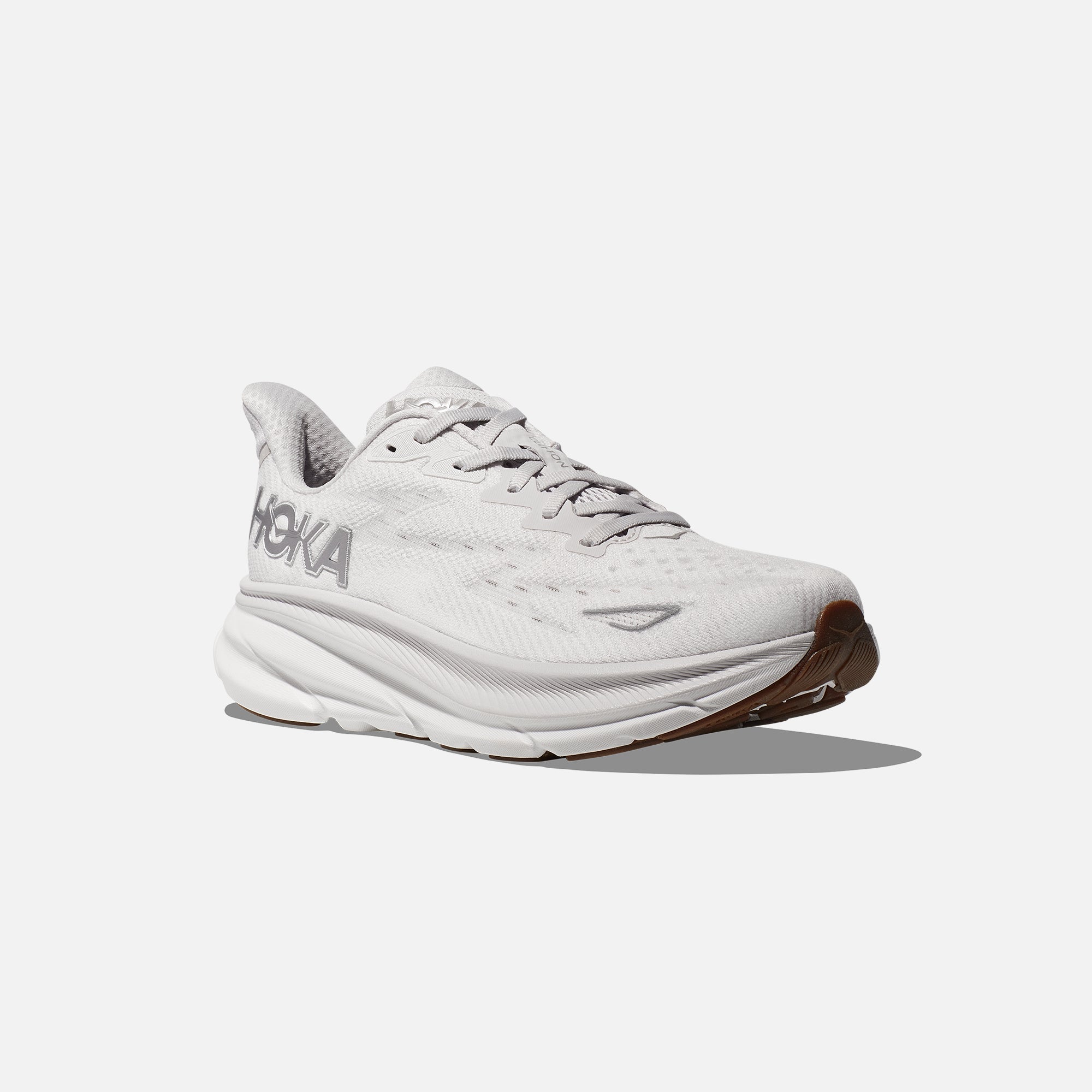 HOKA WMNS Clifton 9 - Nimbus Cloud / White – Kith