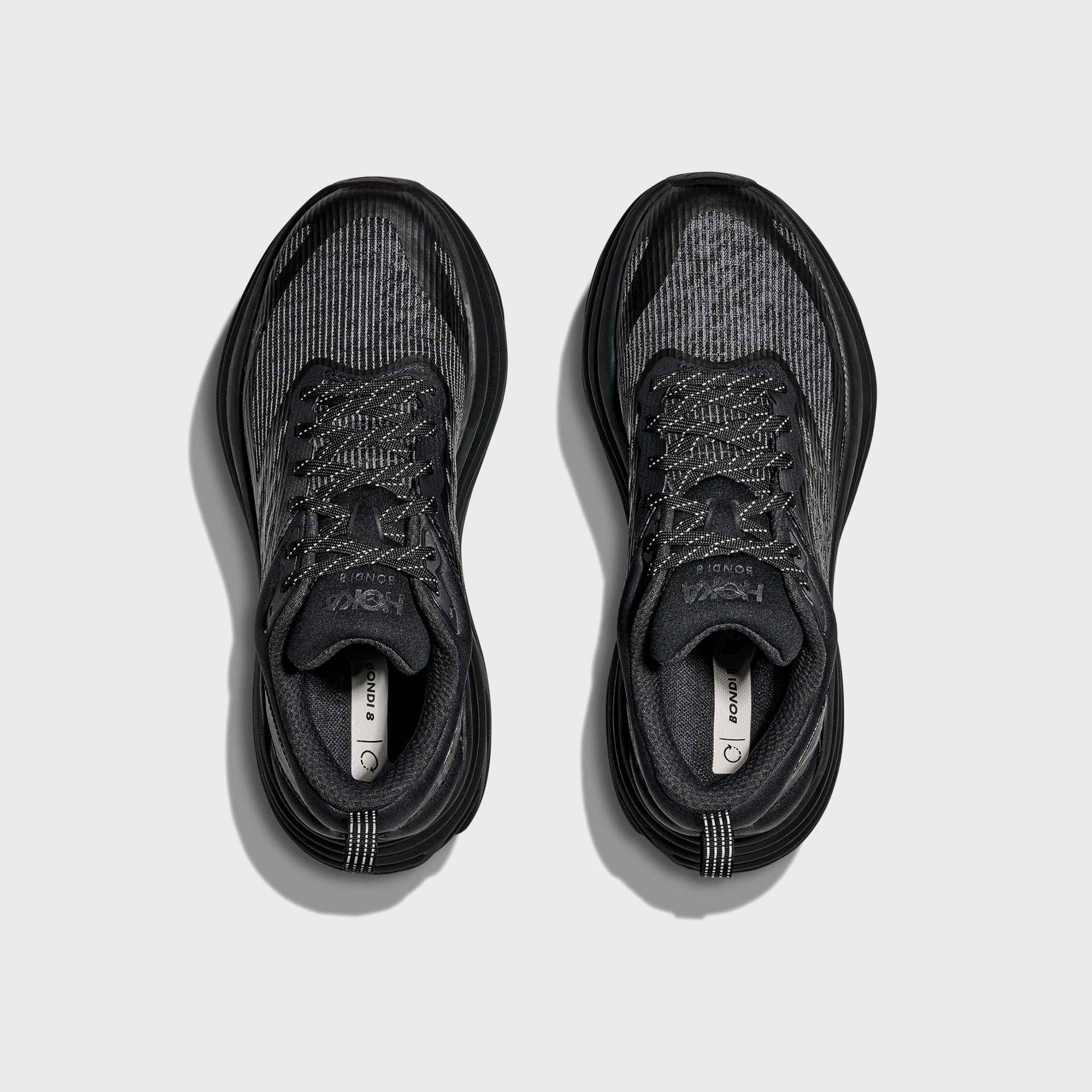 HOKA One One Bondi 8 TS Caged - Black / Black