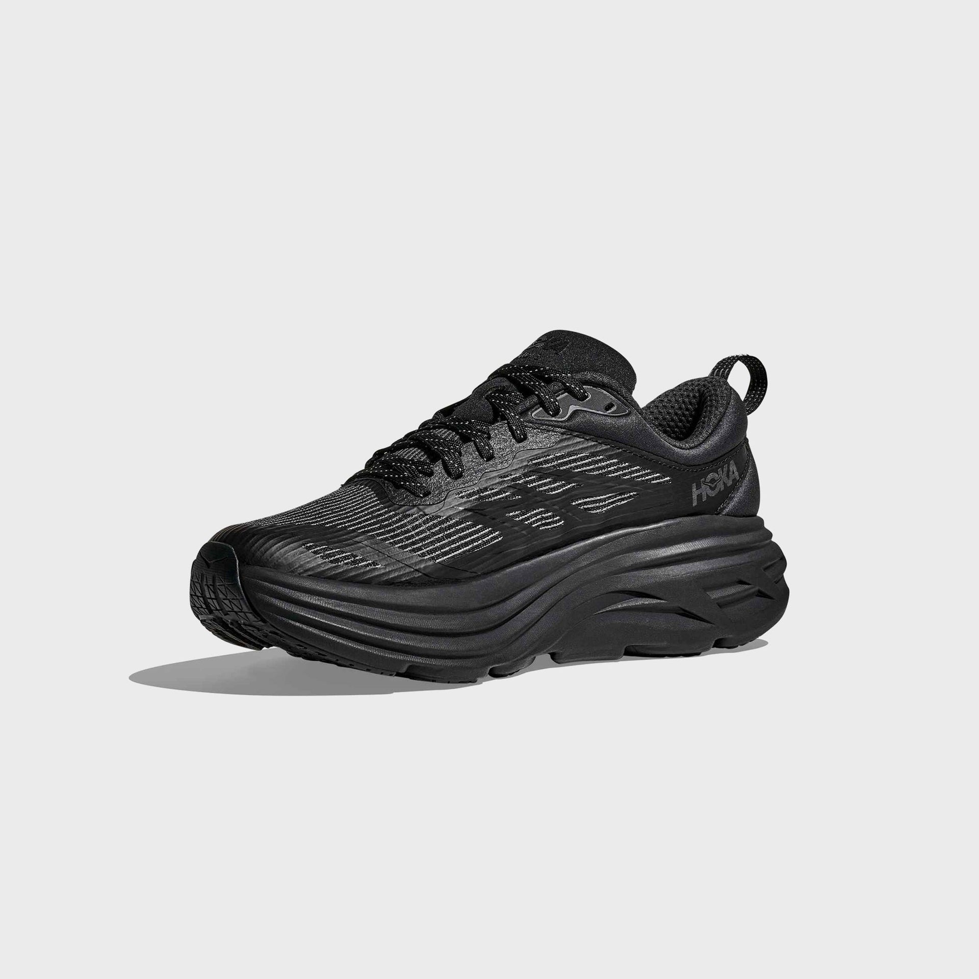 HOKA One One Bondi 8 TS Caged - Black / Black