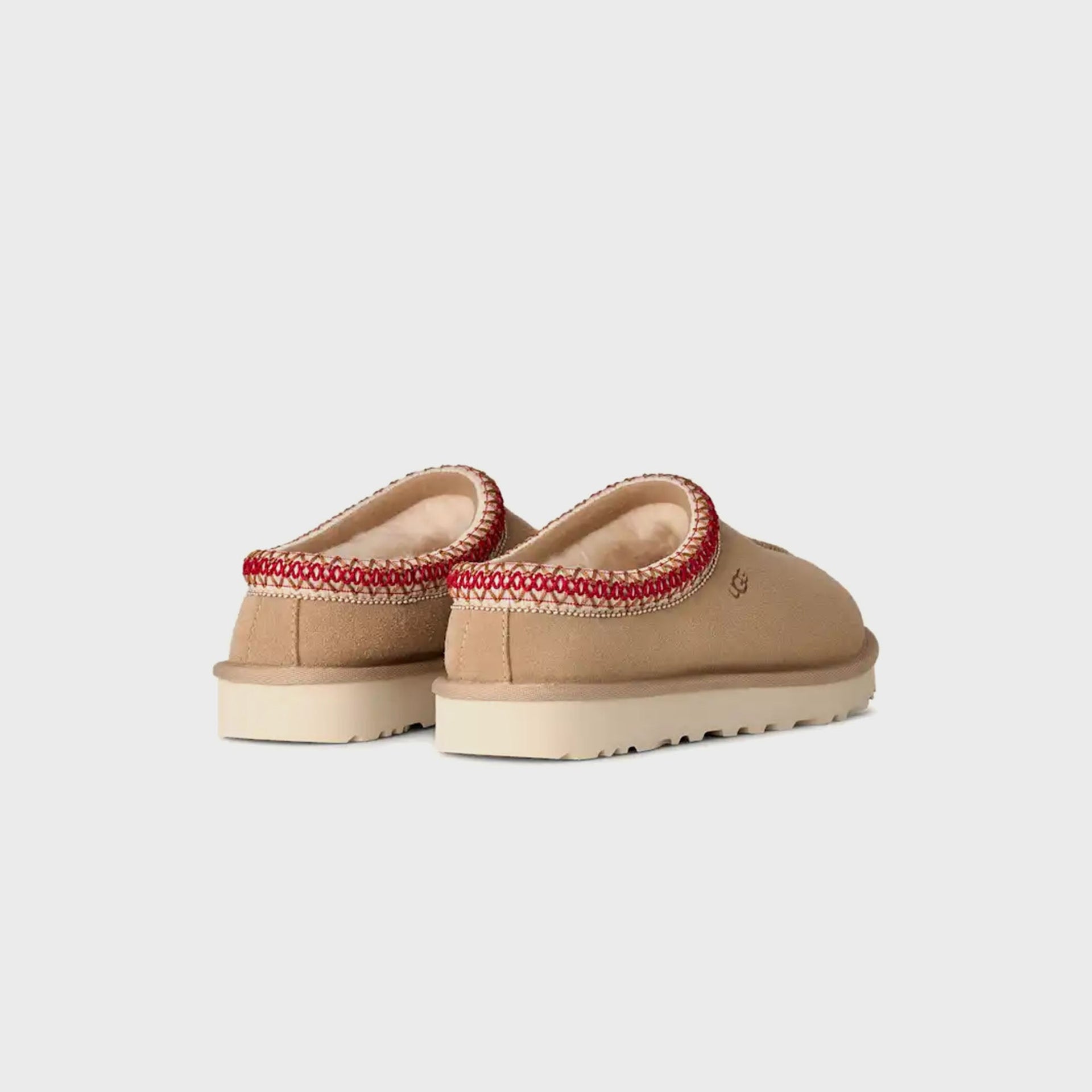 UGG WMNS Tasman II - Sand / Dark Cherry