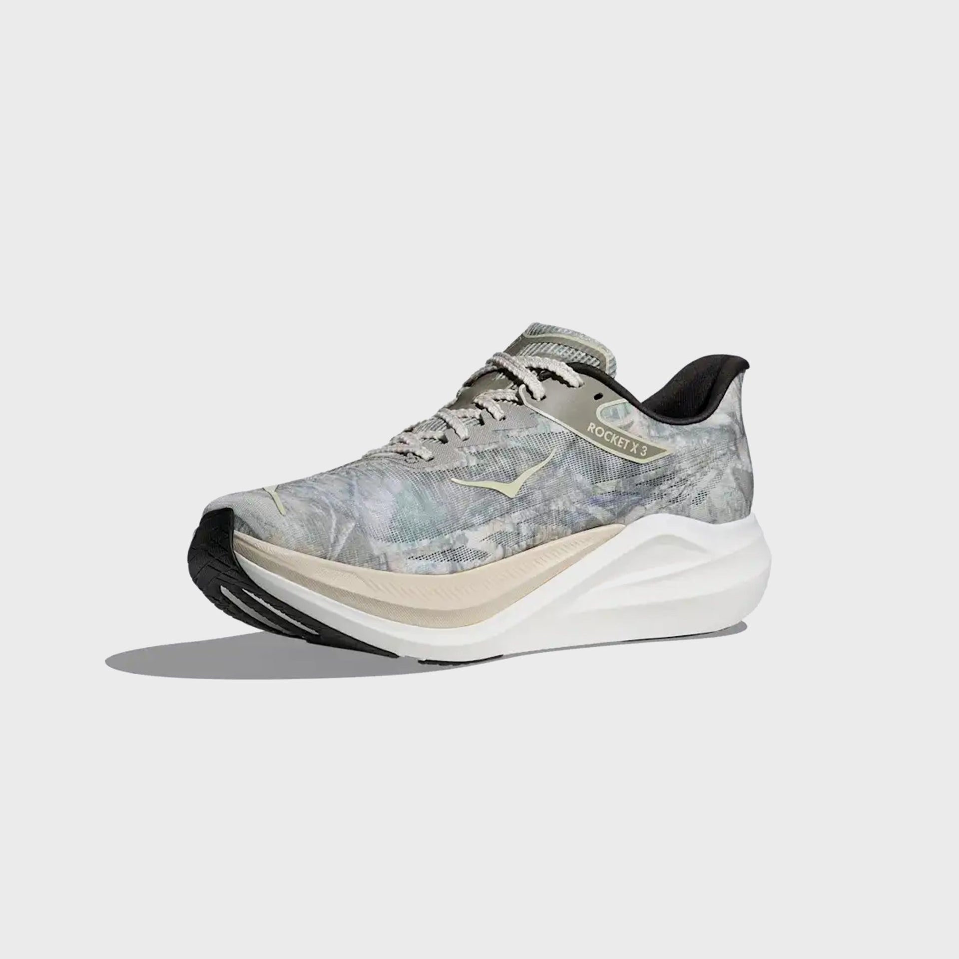 HOKA x John Elliott Rocket X 3 - Spray Green / Antique White