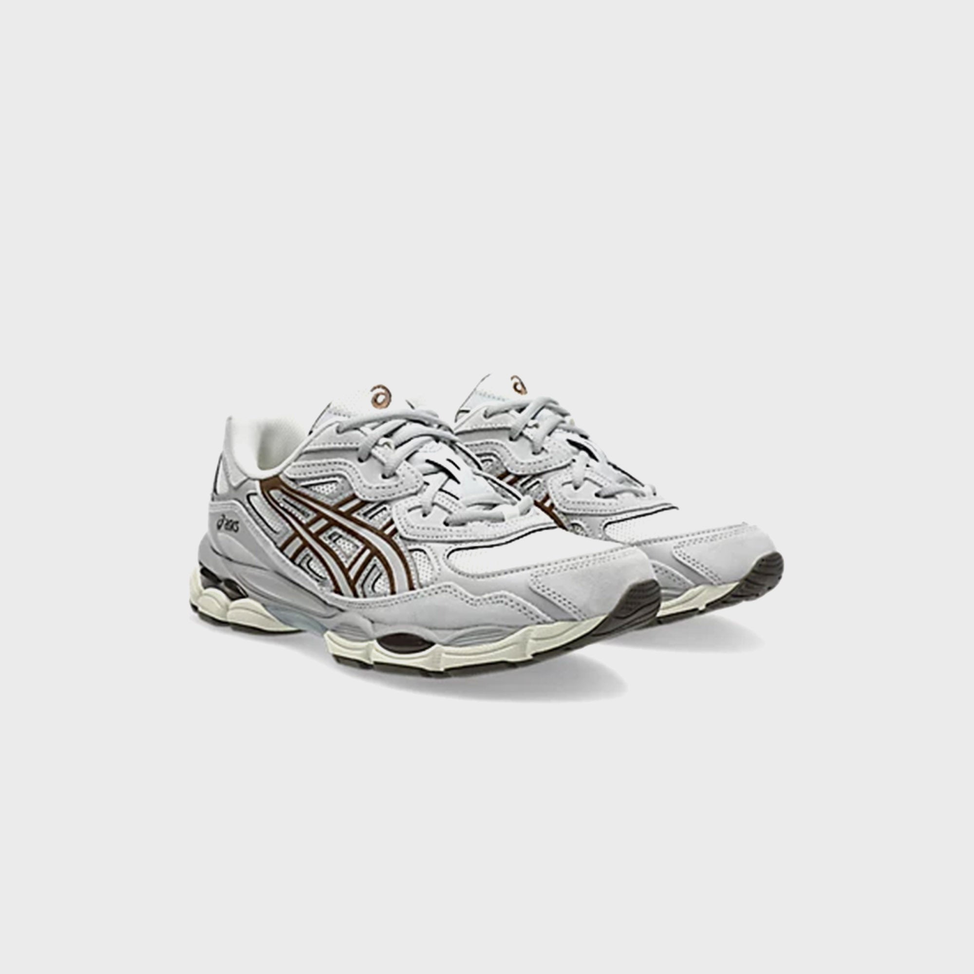 ASICS KITH コラボ スニーカー シルバー/ホワイト ASICS Gel-NYC - Cream / Cement Grey – Kith