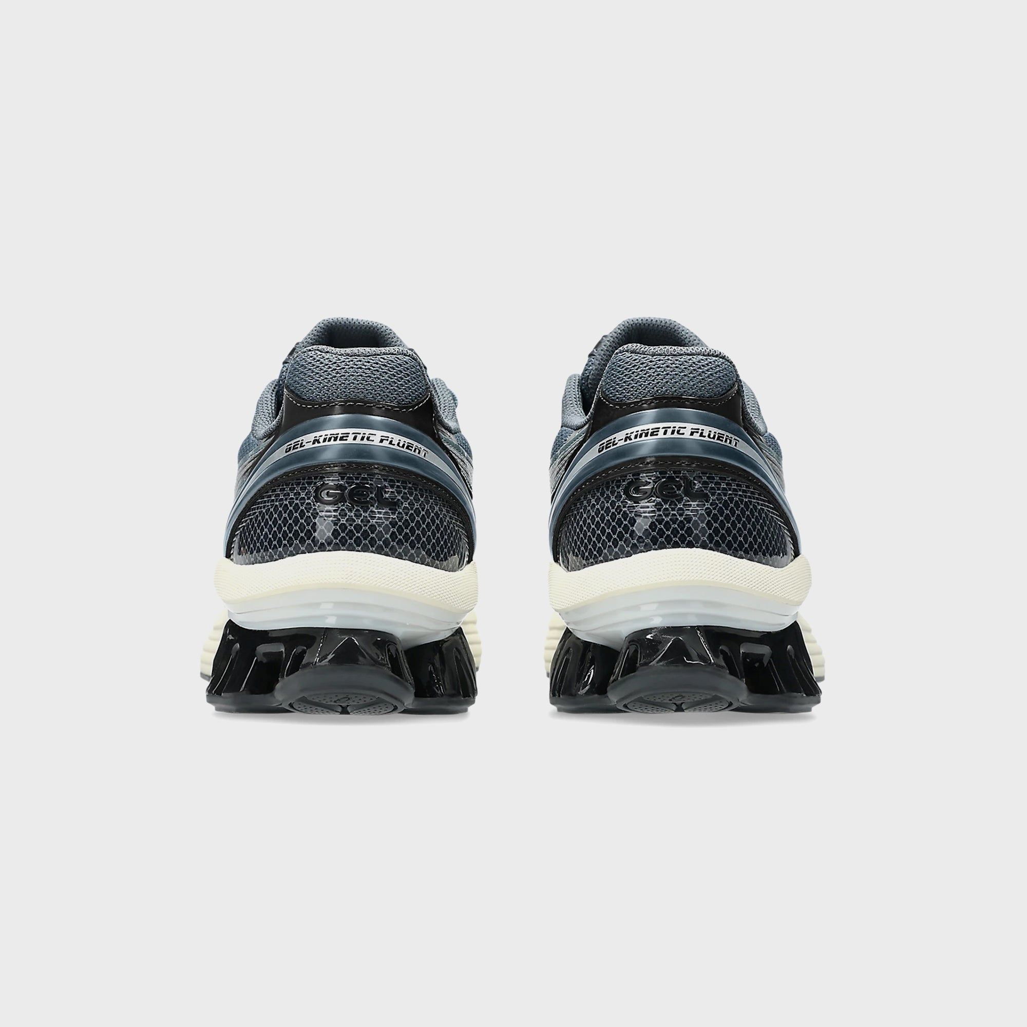 ASICS GEL KINETIC FLUENT グレー nyc kith Asics Gel-Kinetic Fluent 'Carrier Grey / Pure Silver