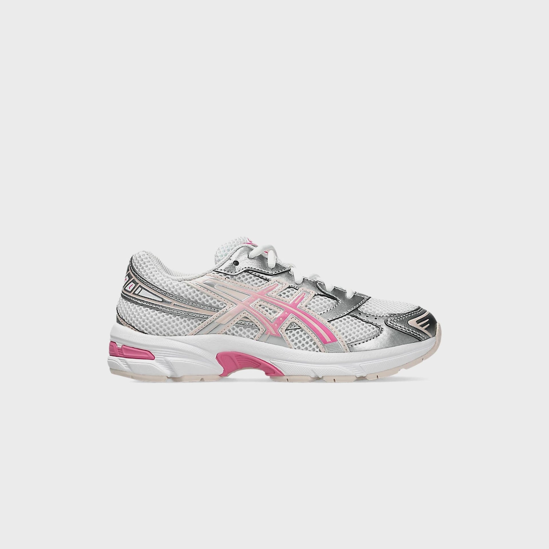 ASICS GS GEL-1130 - White / Dragon Fruit