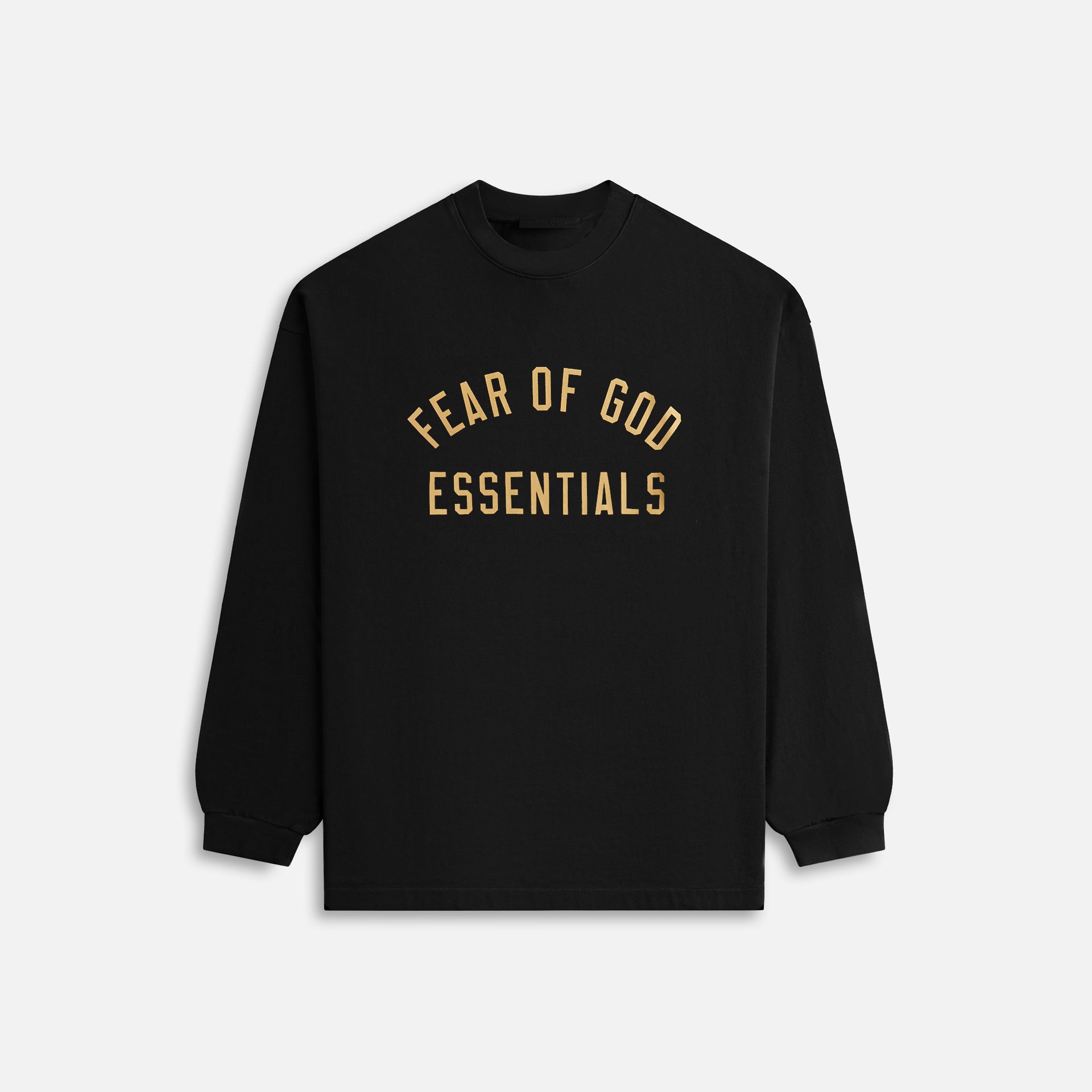 Essentials Jersey Long Sleeve Tee - Black