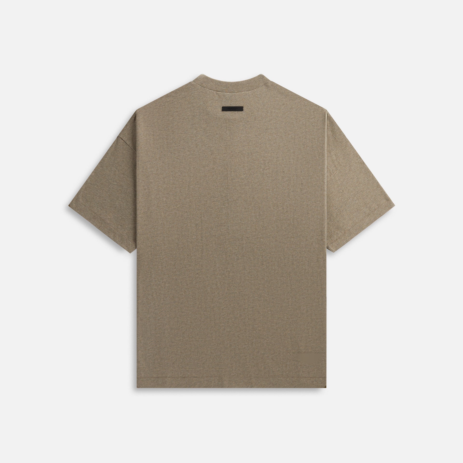 Essentials Jersey Crewneck Tee - Heather Grey