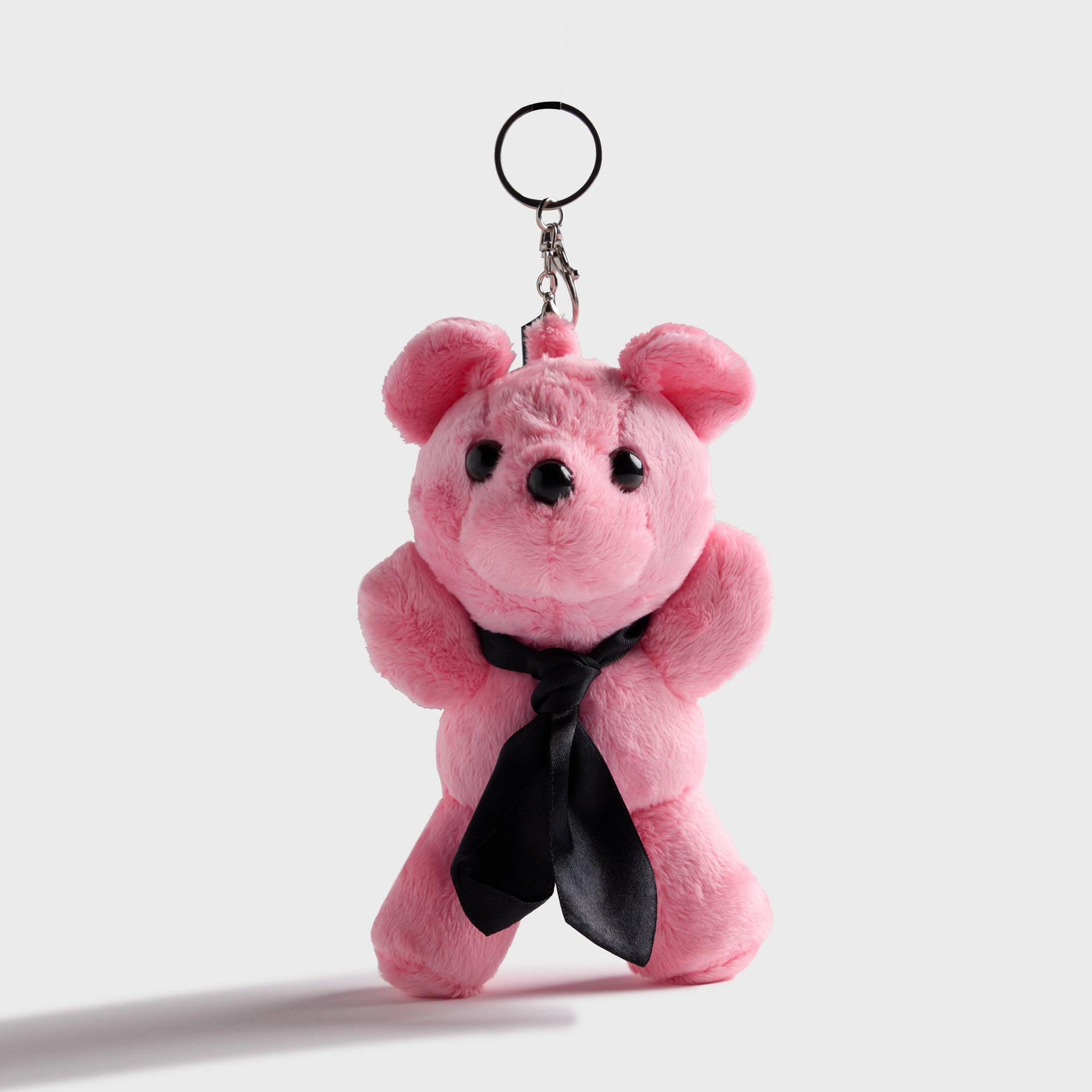 Ottolinger Tie Teddy Keychain in Pink