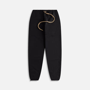 Essentials Textured Nylon Trackpant - Black