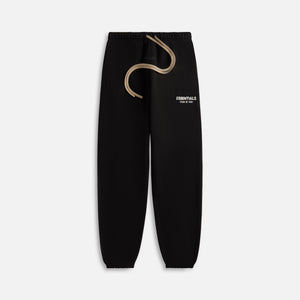 Essential Fleece Sweatpants - Black