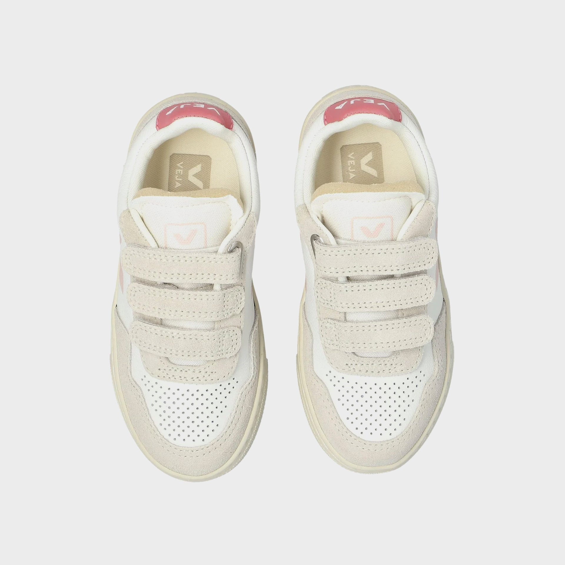 Veja Kids Small V-90 - Extra White / Petale