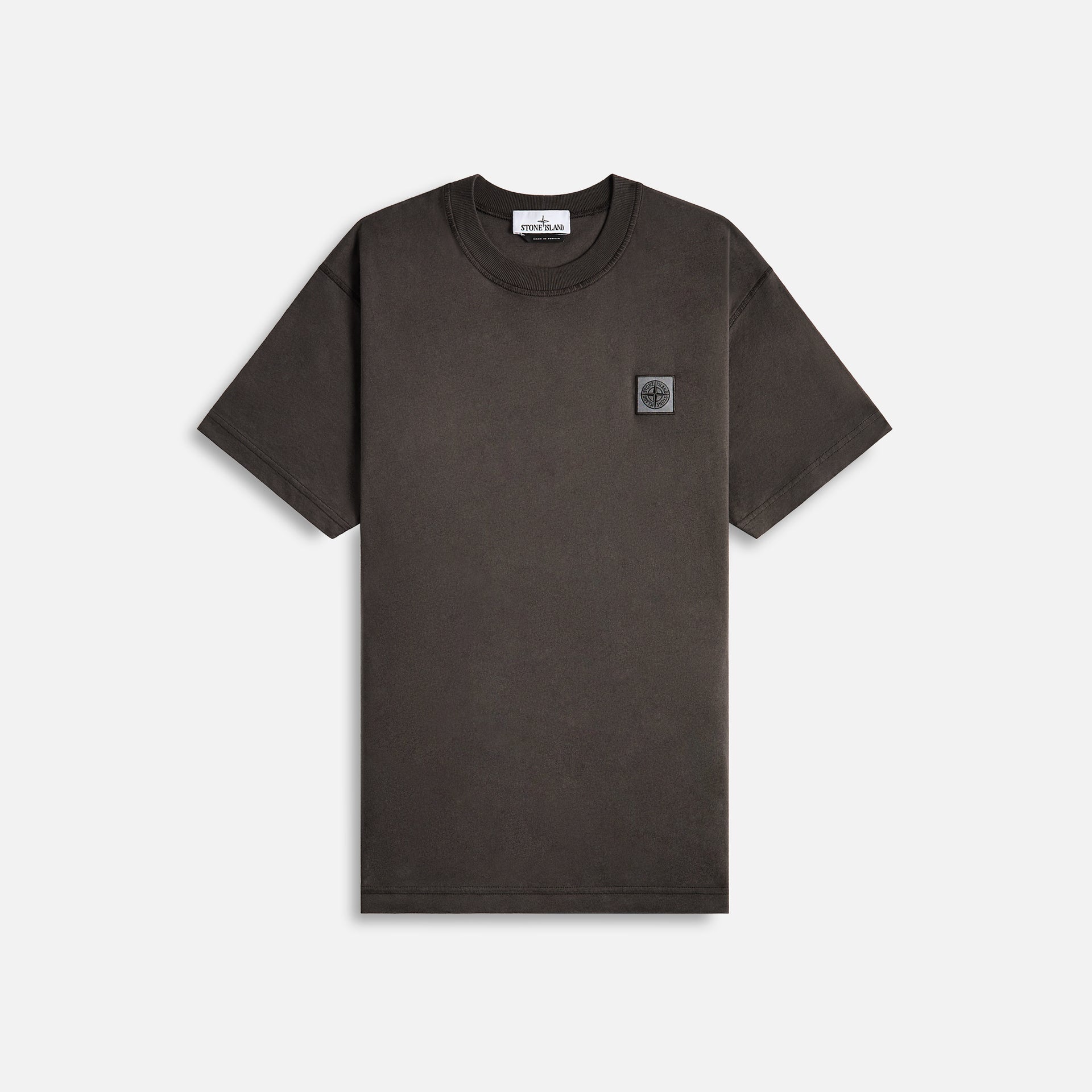 Stone Island Garment Dyed Tee - Charcoal