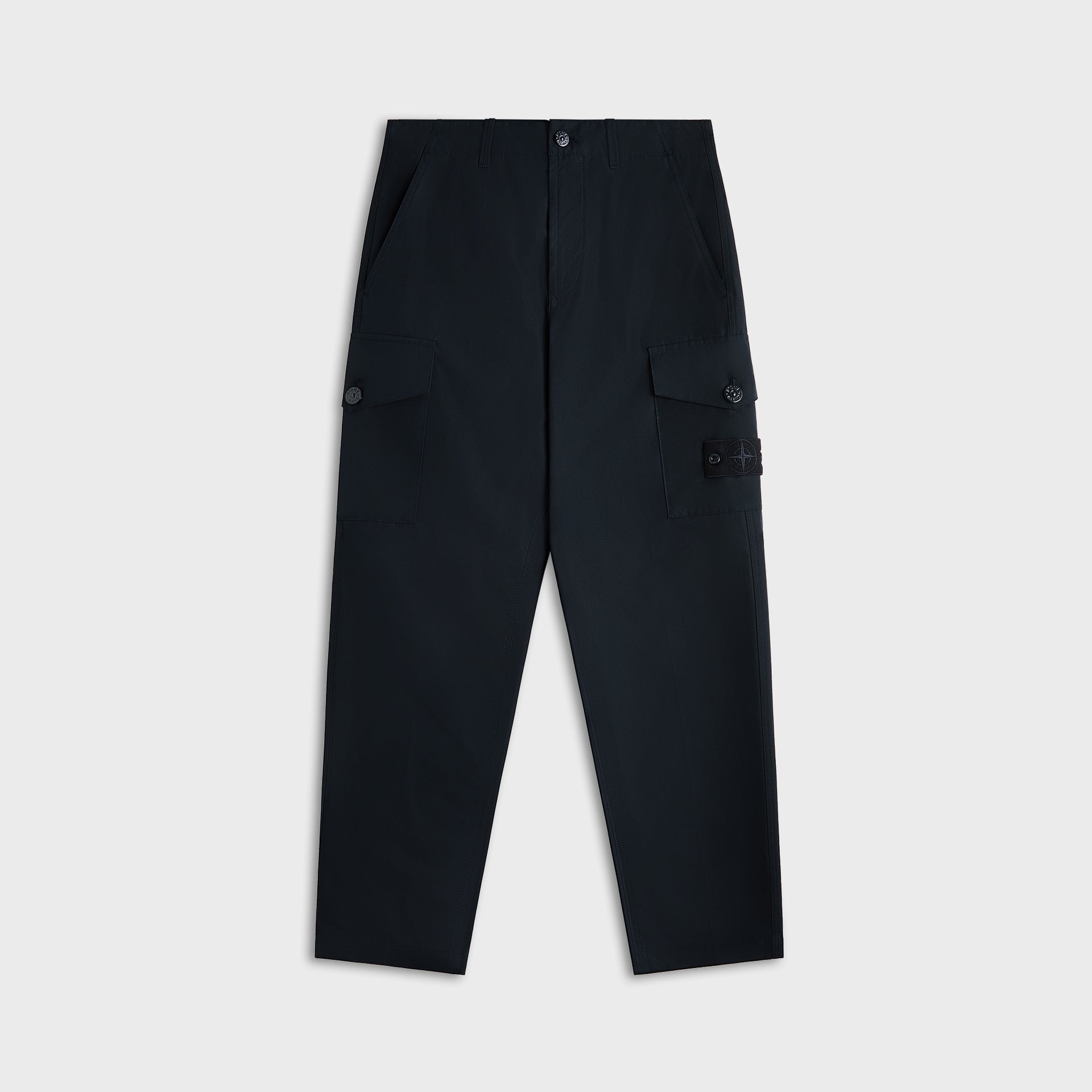 Stone Island Weatherproof Cotton Canvas Ghost Piece Trouser - Navy