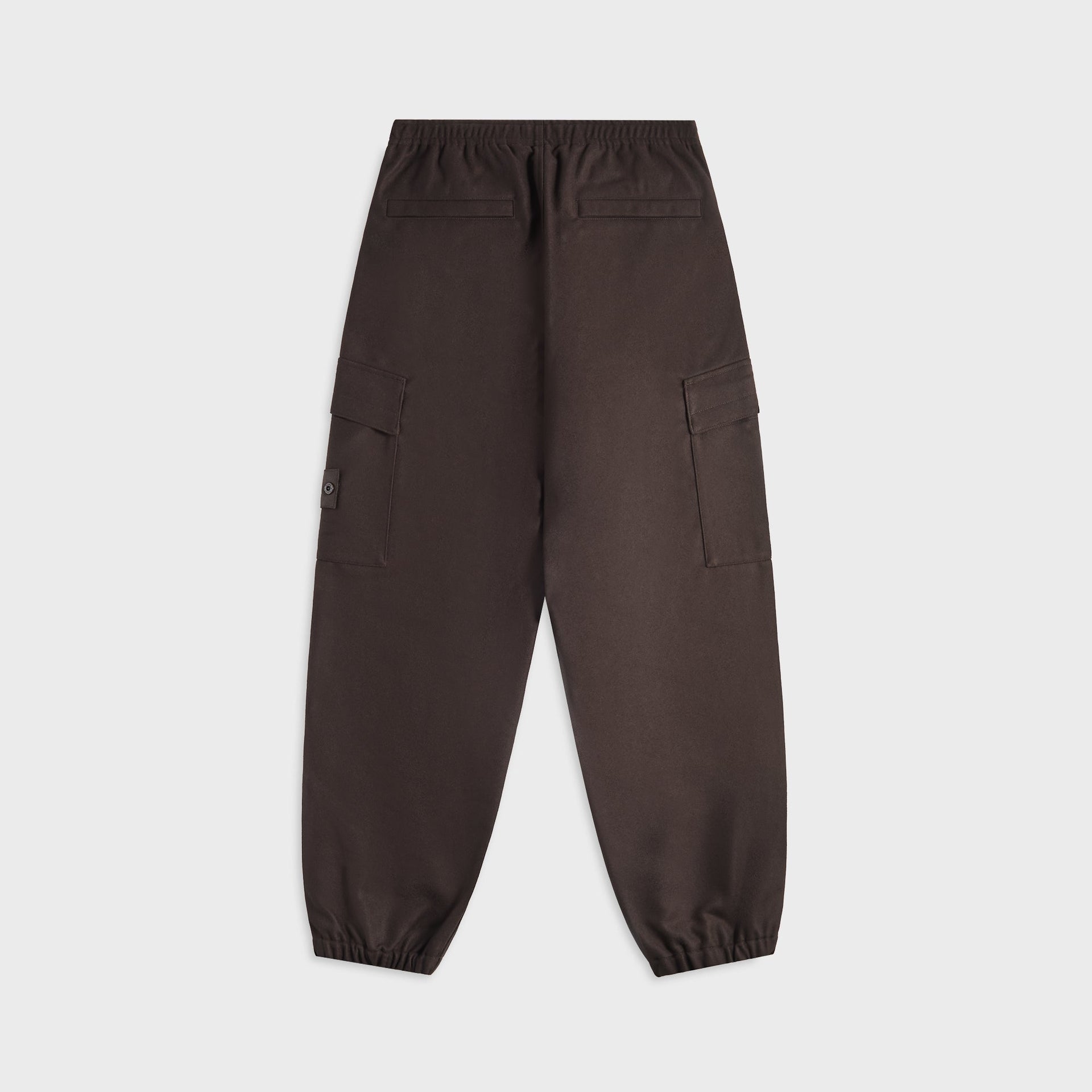 Stone Island Flannel Trousers - Dark Brown