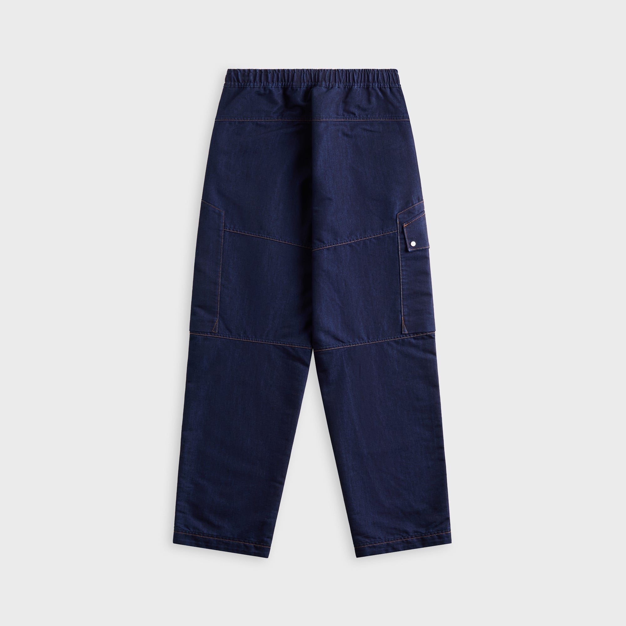 Stone Island Diagonal Linen Garment Dyed Ghost Piece Trousers