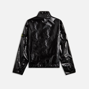 Stone Island Mussola Gommata-Tc Garment Dyed Jacket - Black